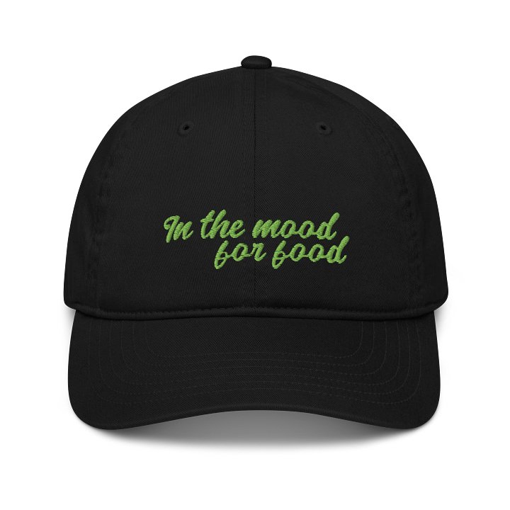 In The Mood For Food | Organic Dad Hat – Olive product image (1)