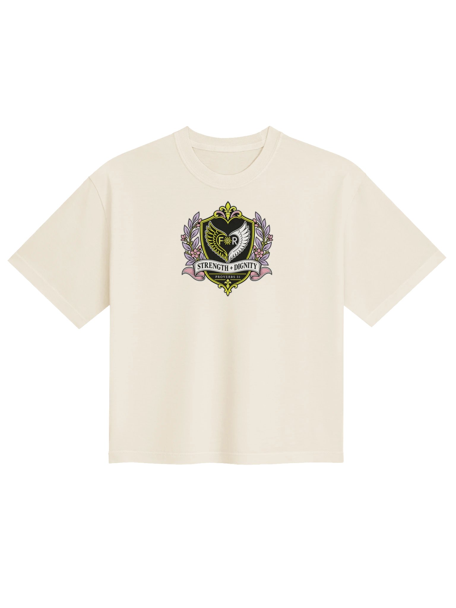 Strength + Dignity | Proverbs 31 Boxy Tee product image (1)