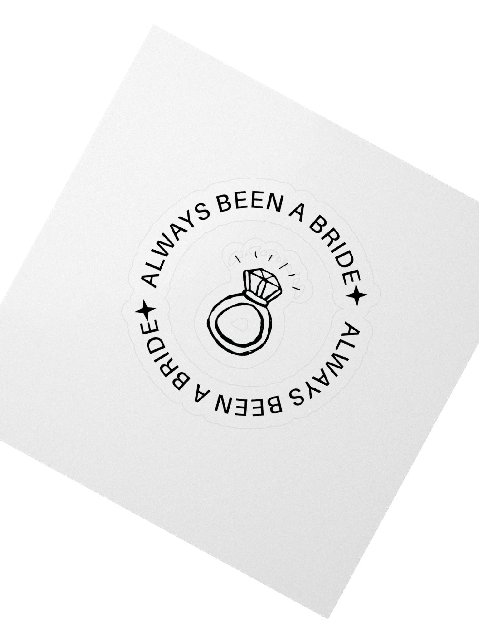 Always been a Bride Sticker product image (2)