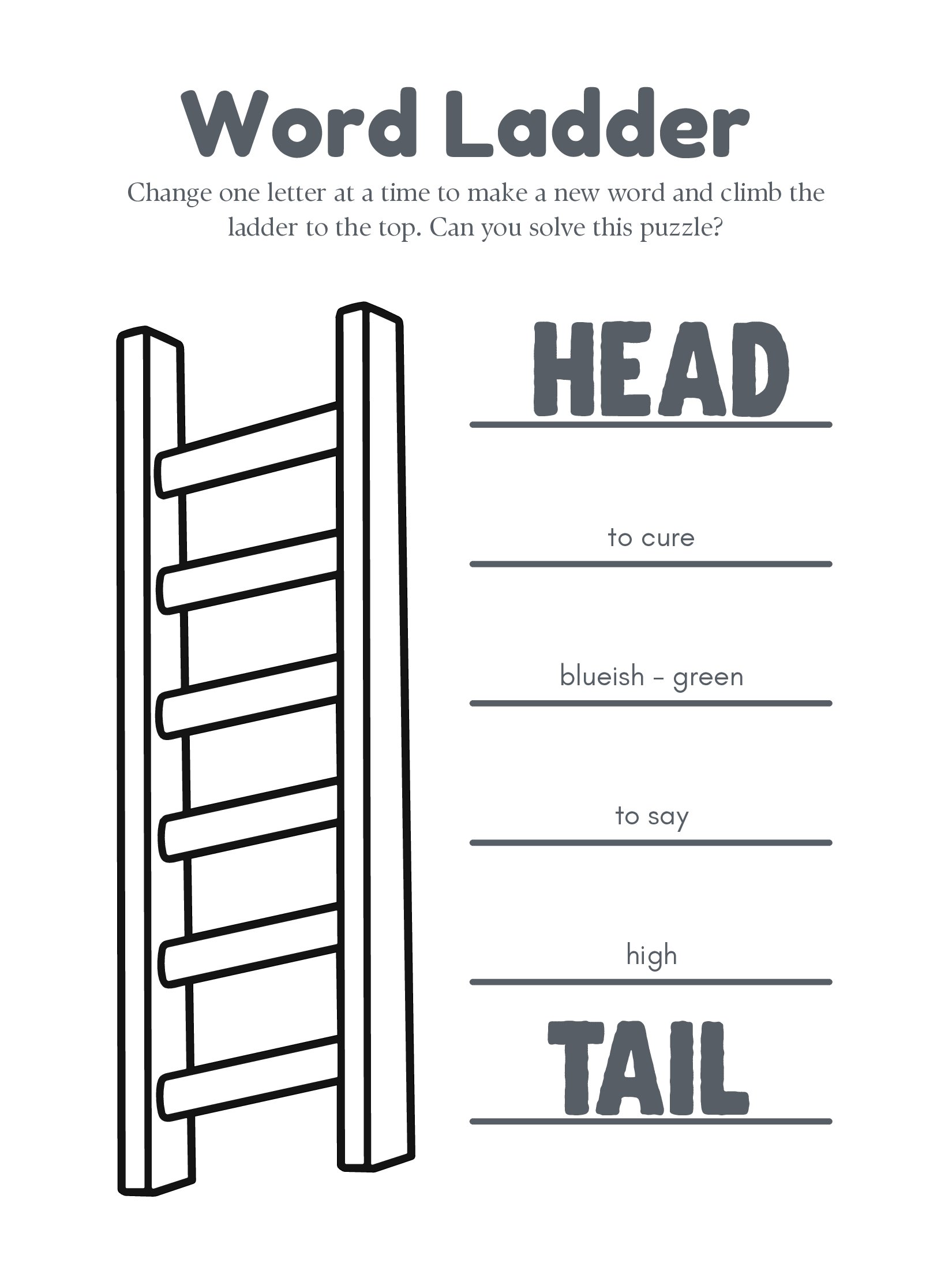 Word Ladder Puzzles product image (4)