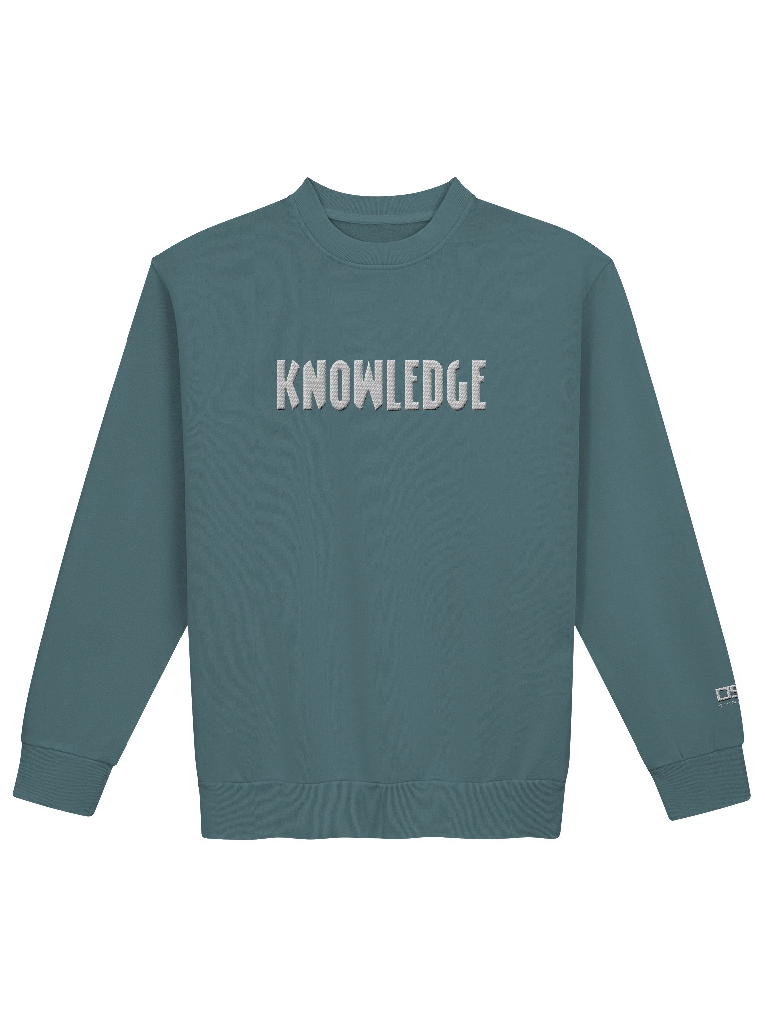 Knowledge Embroidered Jumper product image (2)
