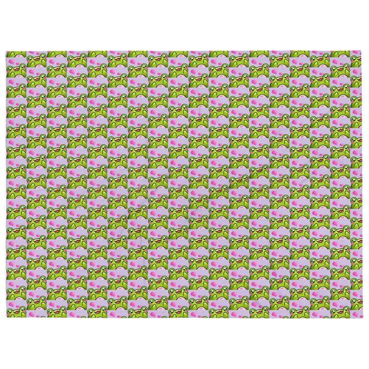 Blep Patterned Polyester Throw product image (1)