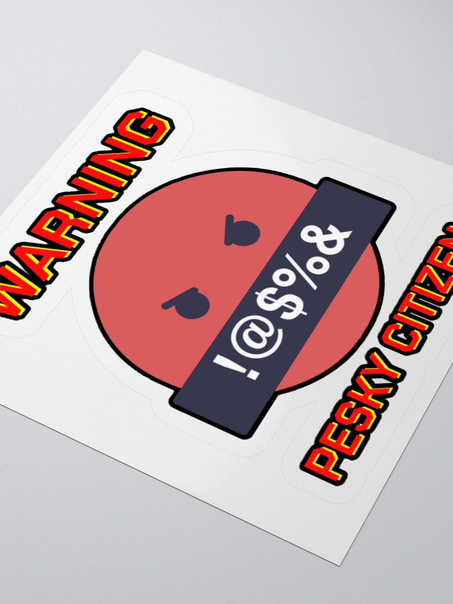 WARNING : PESKY CITIZEN product image (9)
