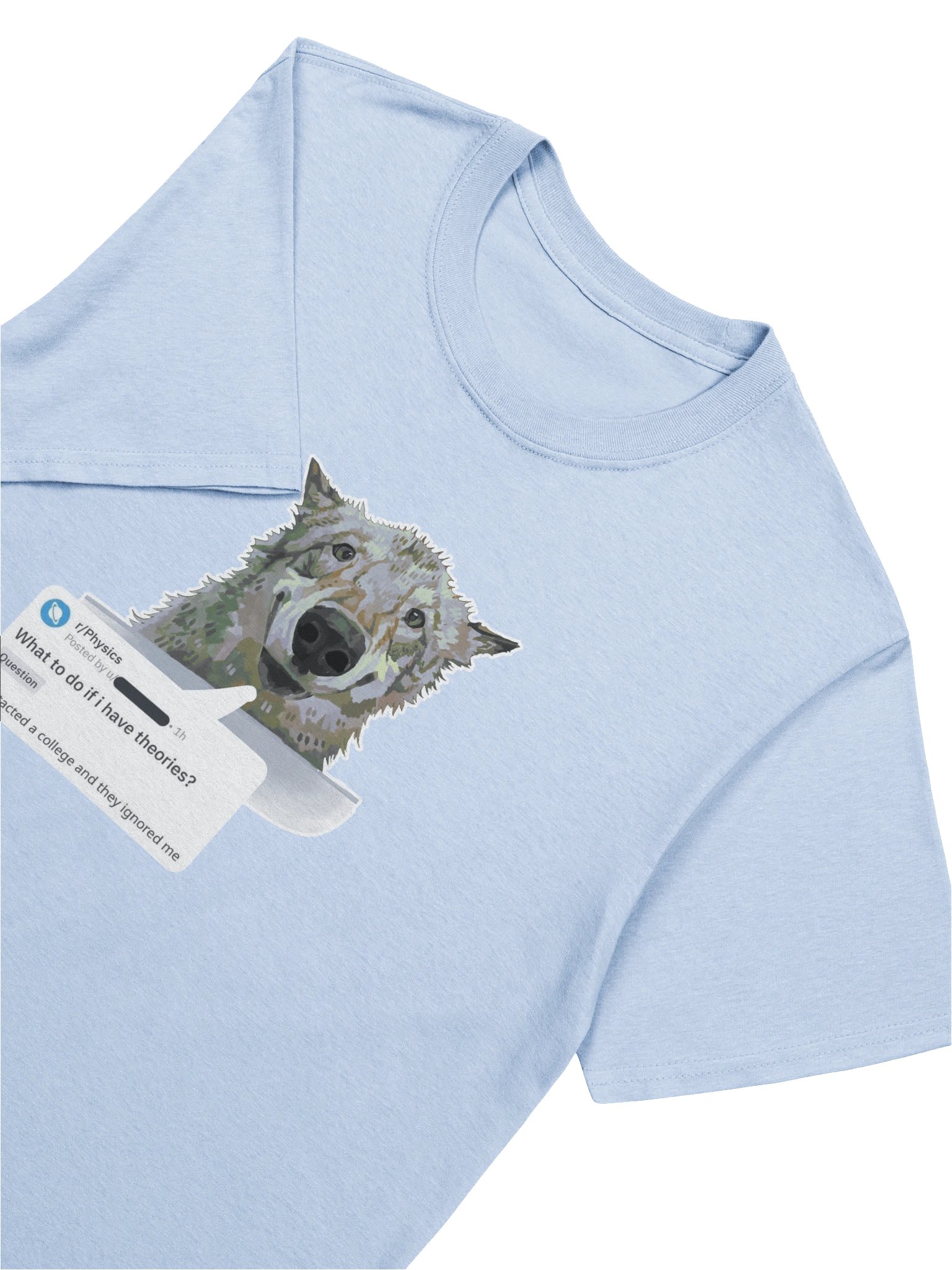 What to do if I have theories? Tee product image (7)