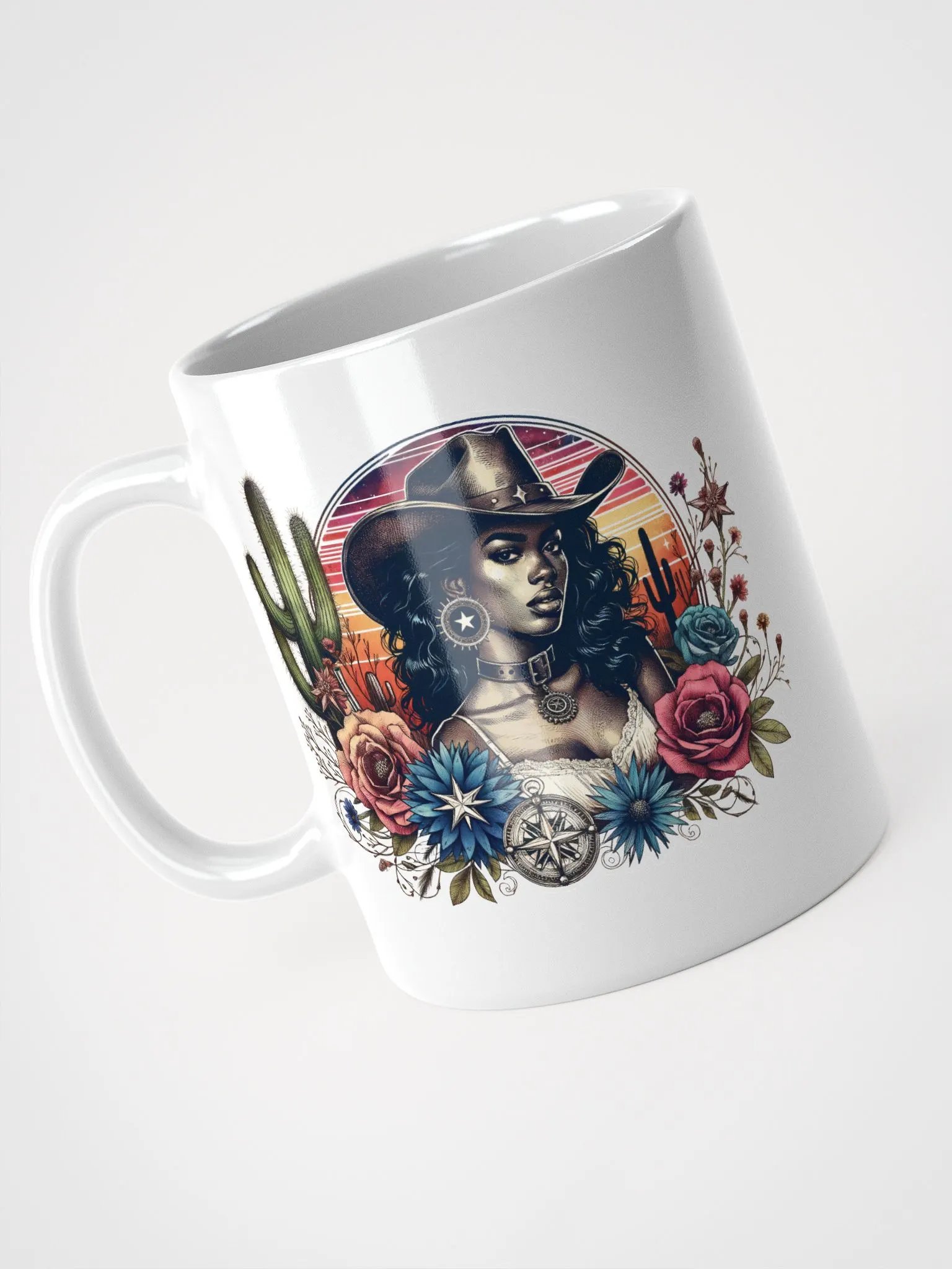 Desert Rose Cowgirl Mug product image (2)