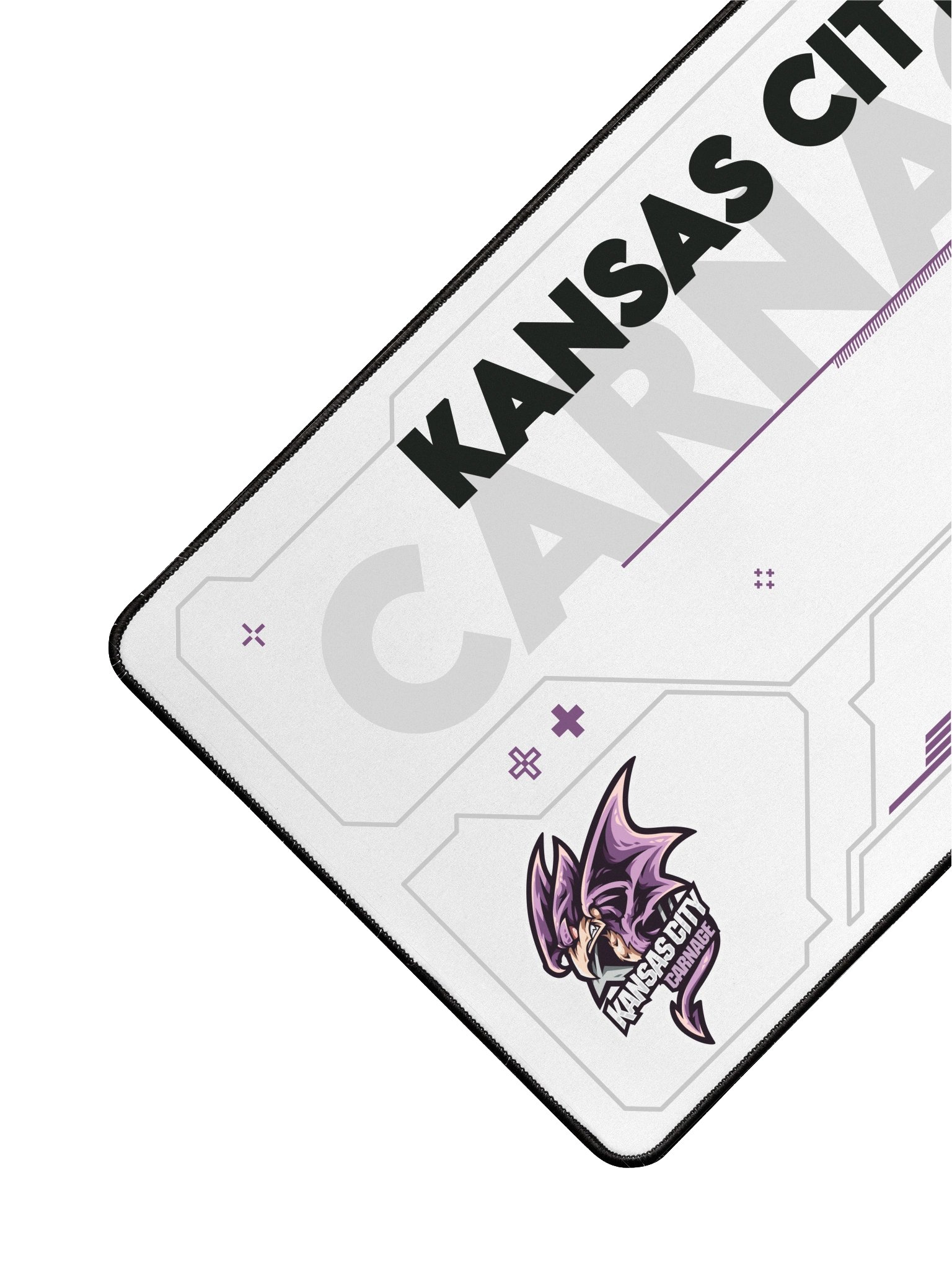Kansas City Carnage White Desk Mat product image (3)