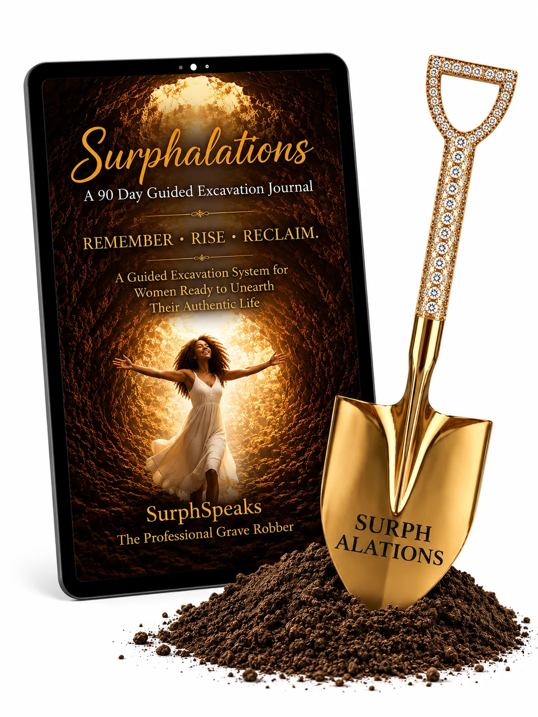 Surphalations — 90-Day Guided Excavation Journal product image (1)