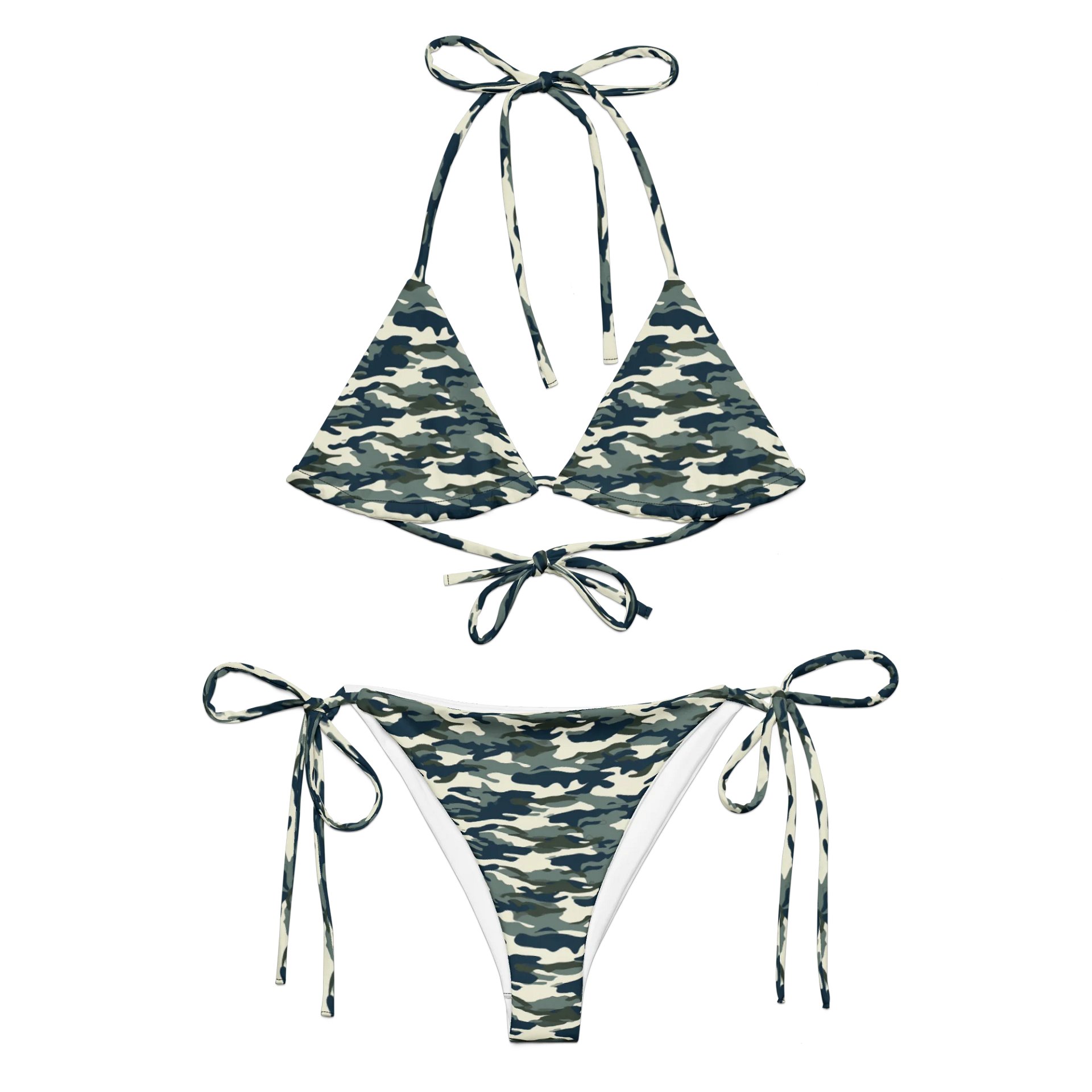 Icy Camo Print Bikini Set product image (1)