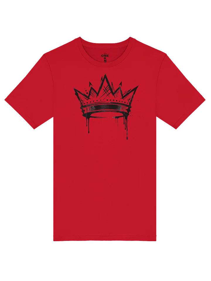 ONE KING True Crown Premium T-Shirt black print product image (1)