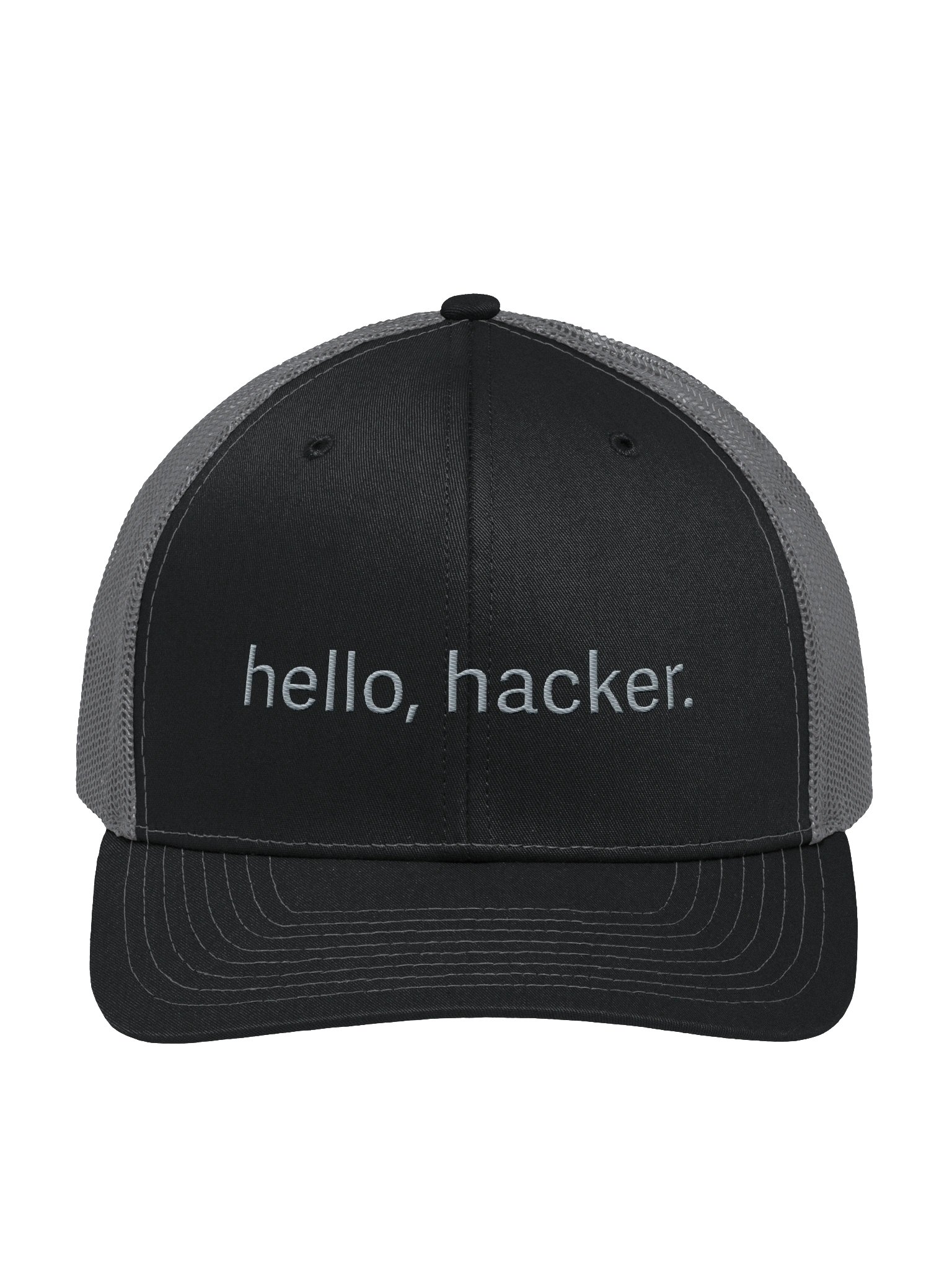 Hello Hacker Snapback Trucker Hat product image (1)