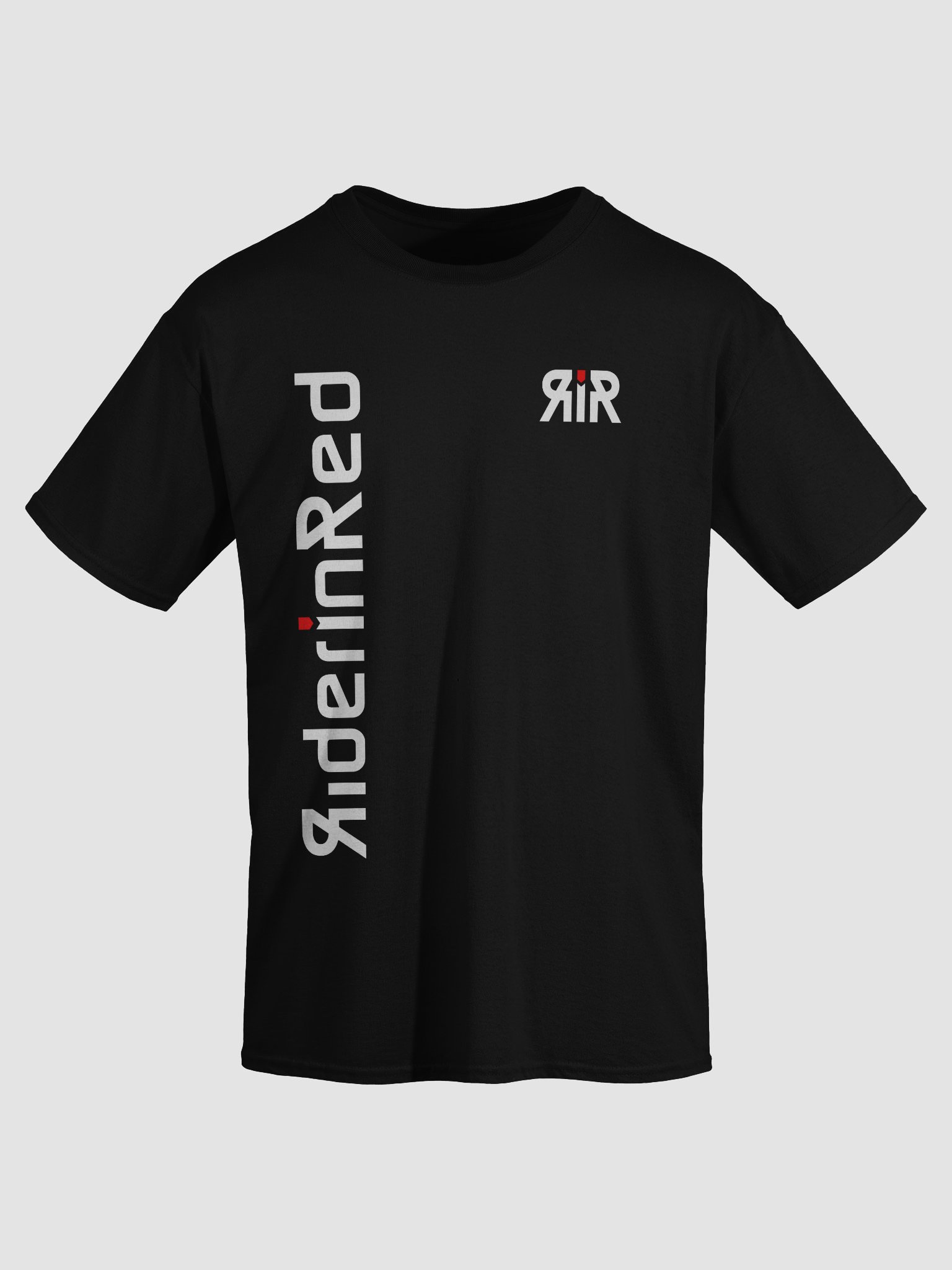 Rider in Red Unisex T-shirt Black product image (3)