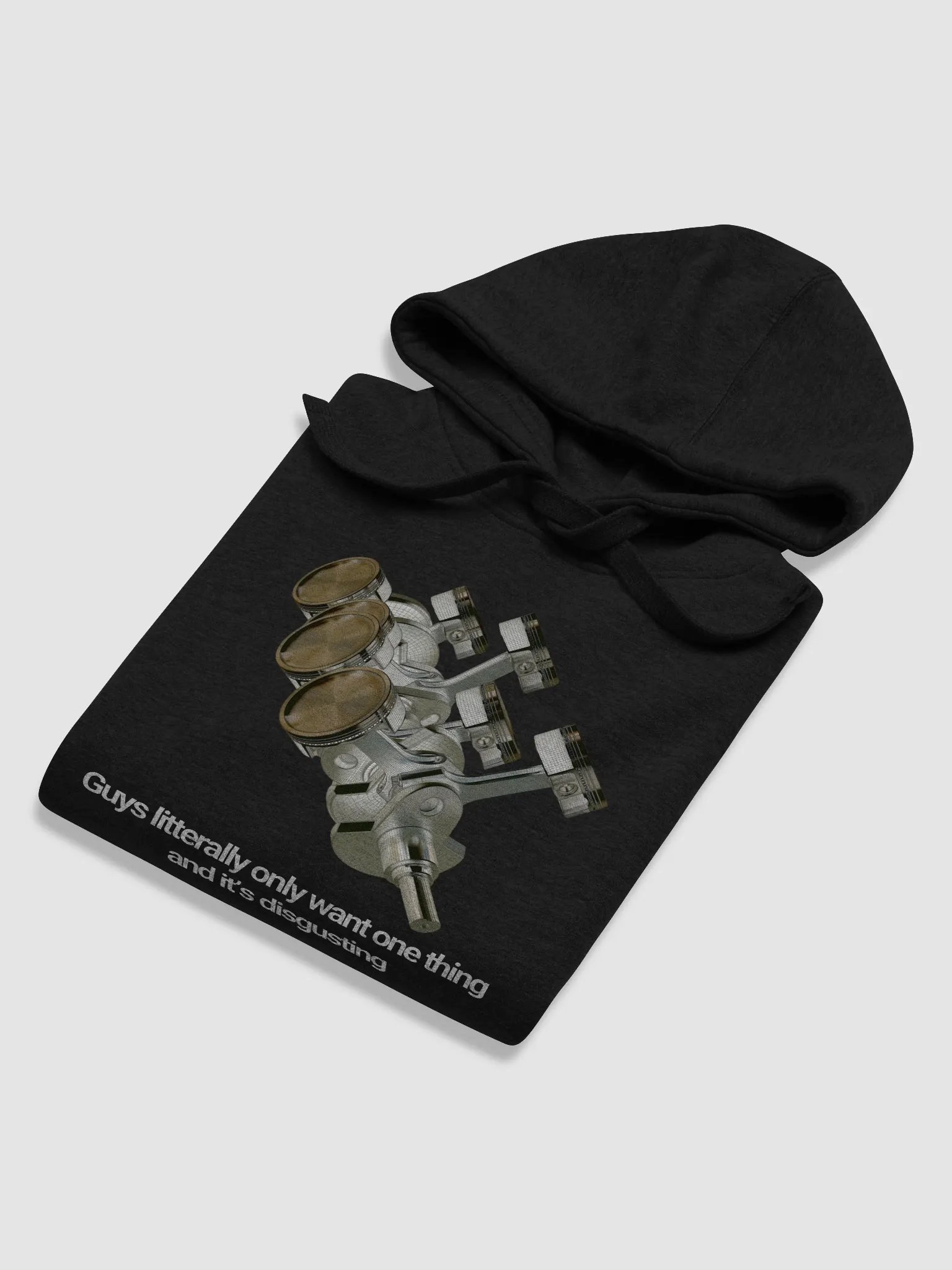 guys only want one thing (V8) hoodie - 65% soft cotton product image (2)