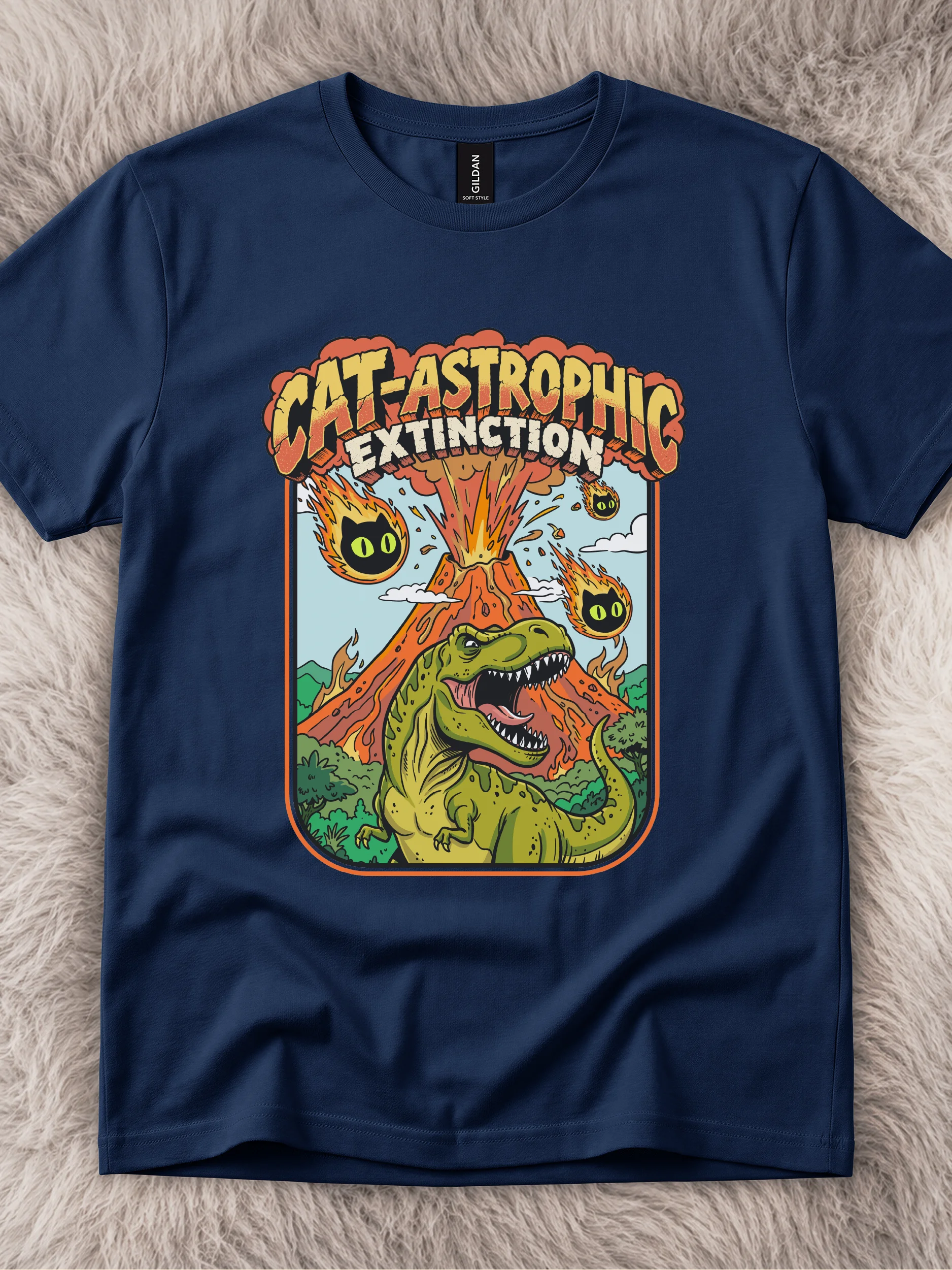Cat-astrophic Extinction Tee product image (61)
