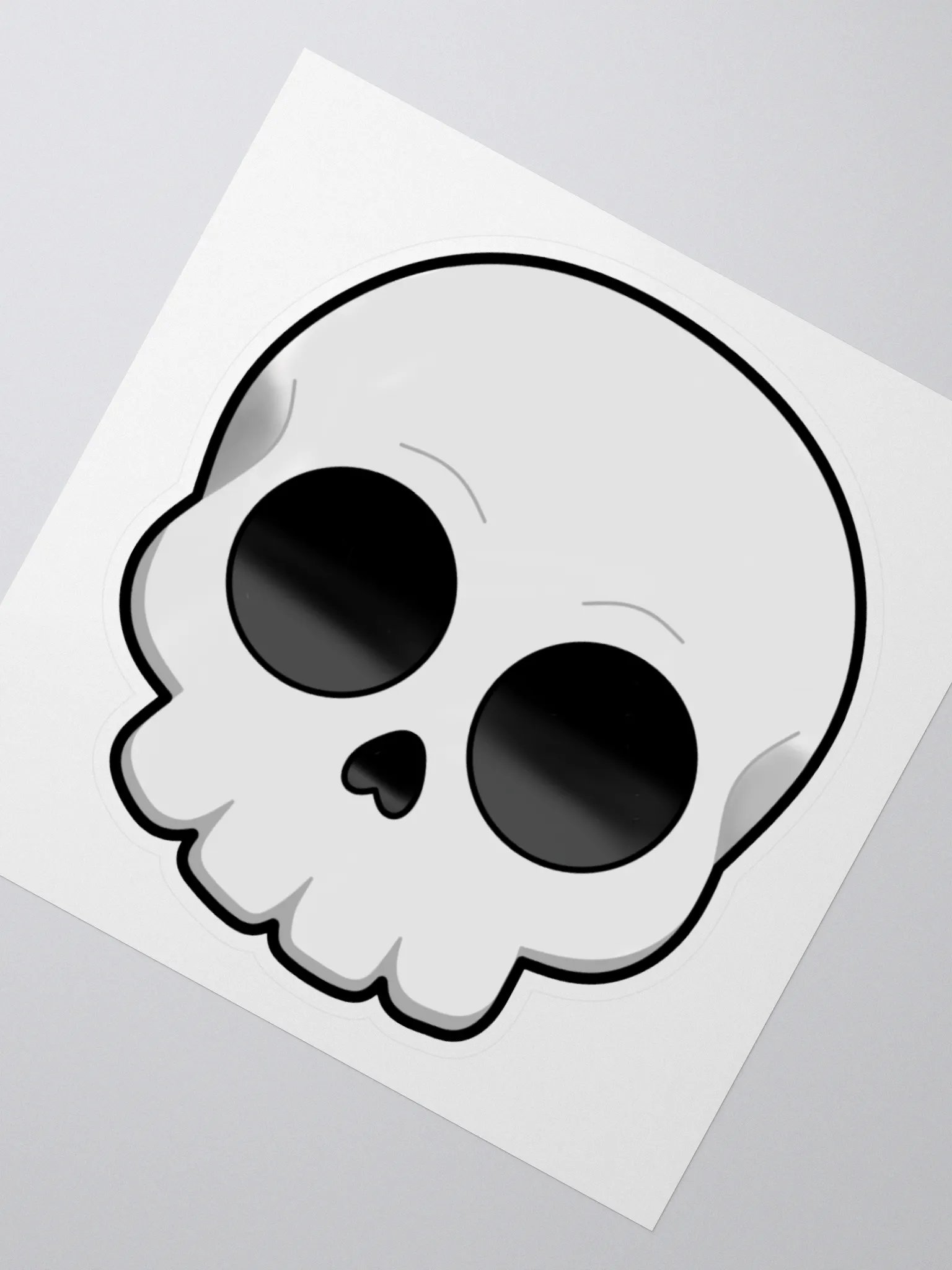 Skull Kiss Cut Sticker product image (2)