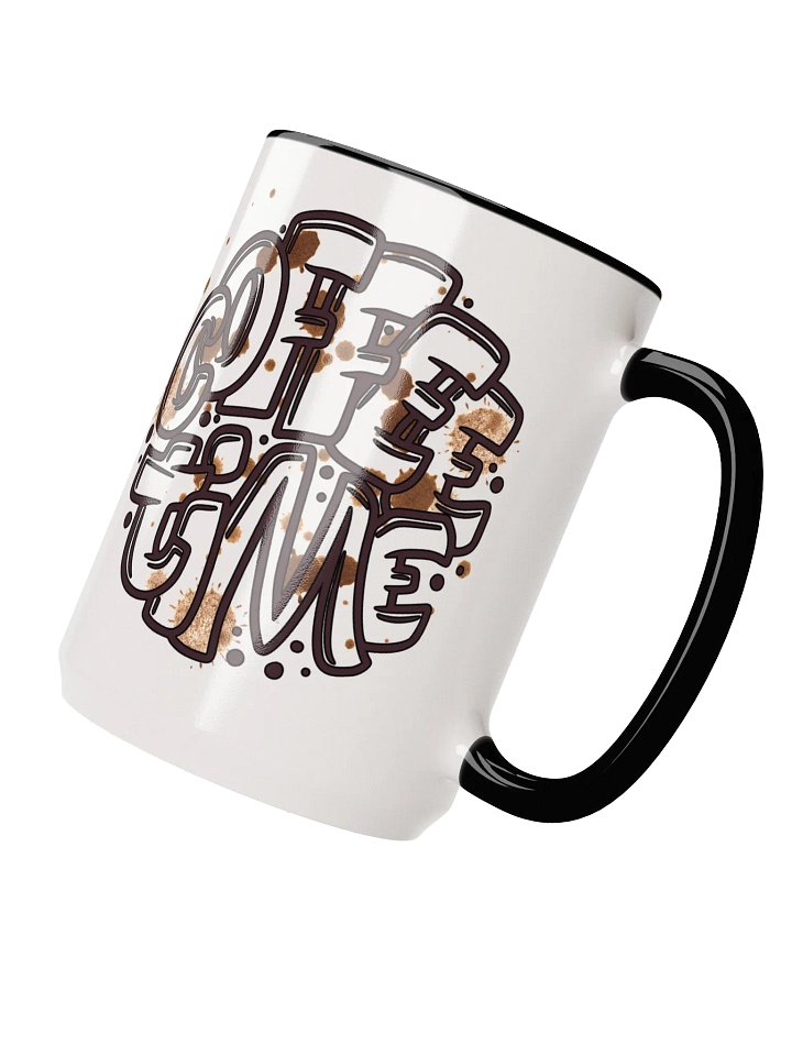 Playful COFFEE TIME Ceramic Mug product image (2)