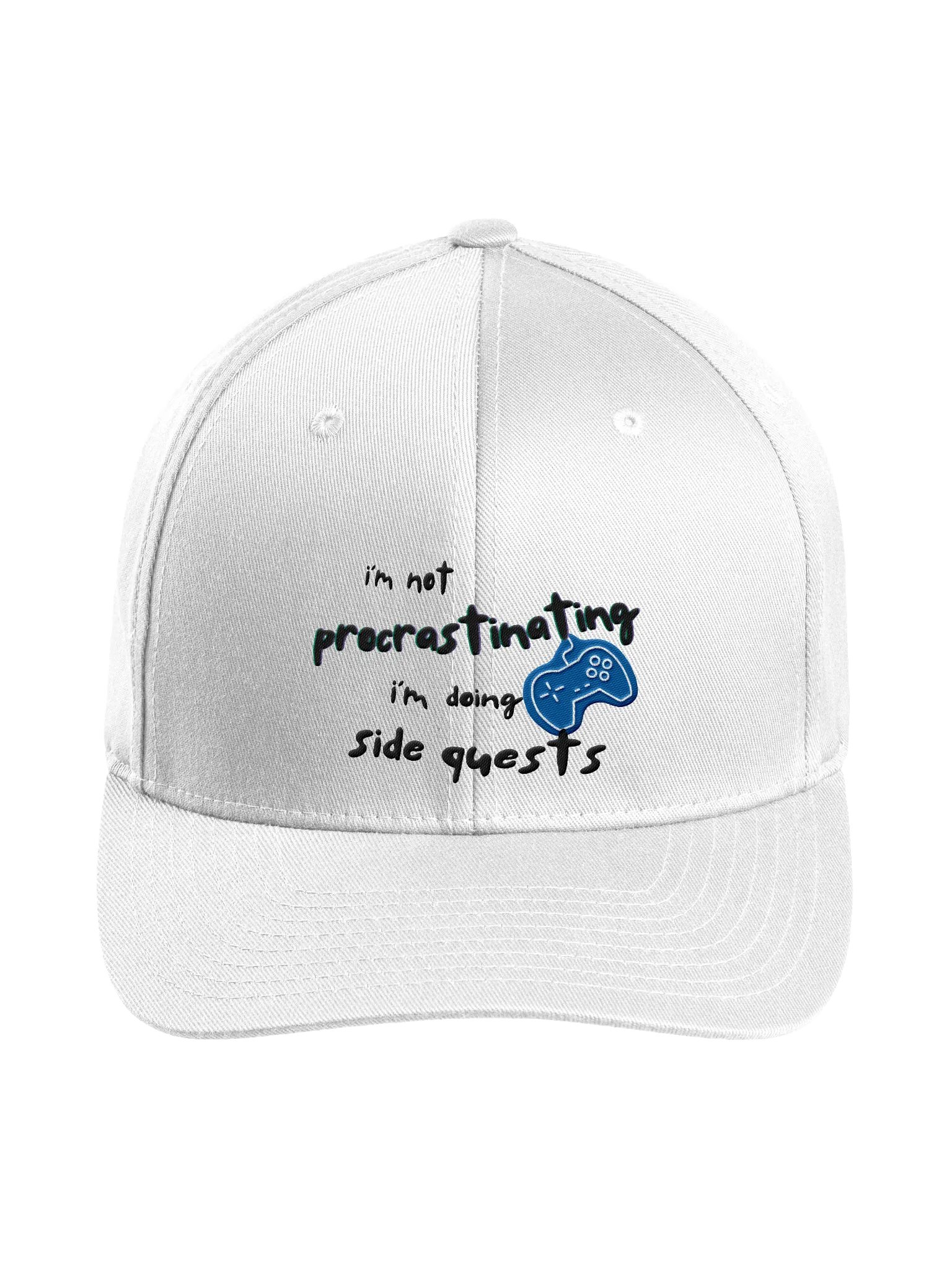 Side Quests Fitted Cap product image (1)