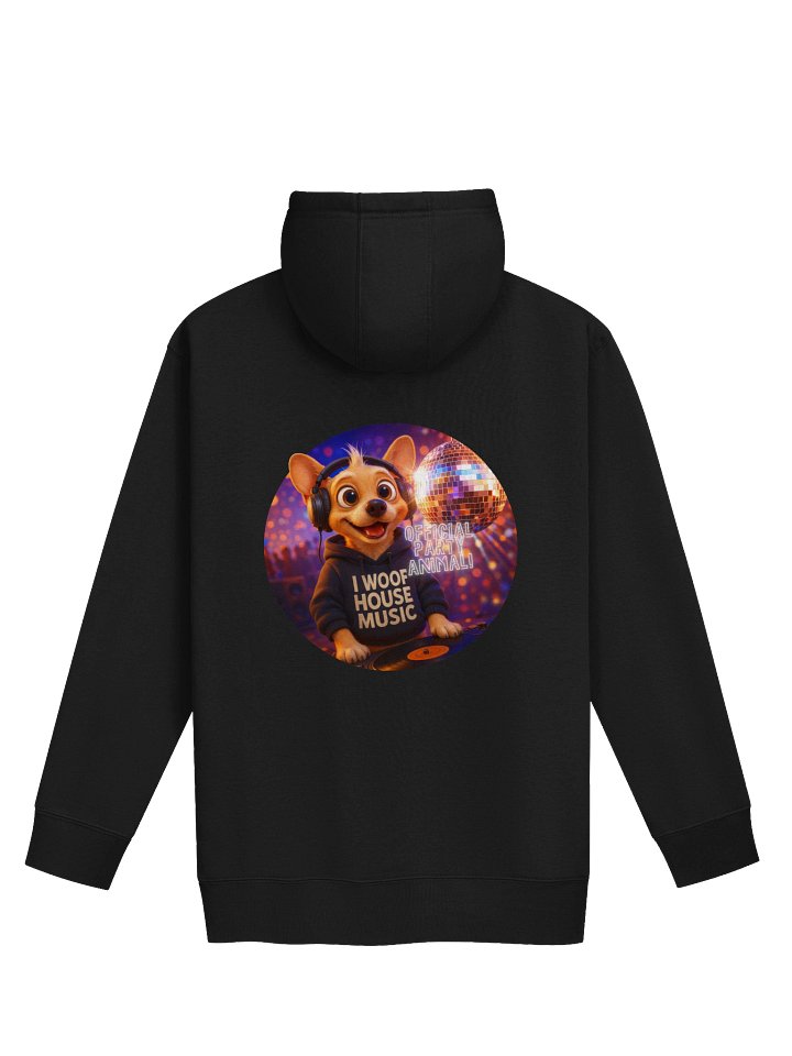 Woof House Music DJ Unisex Hoodie product image (2)