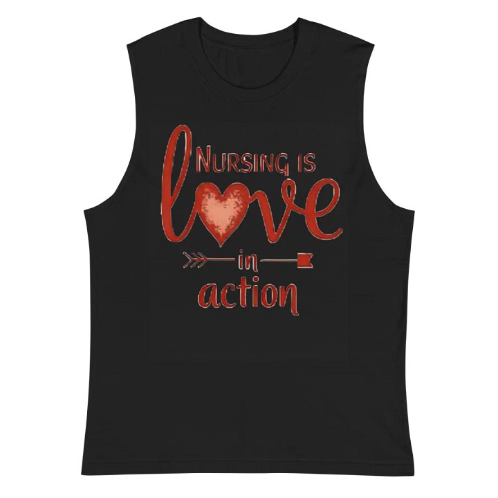 Love in Action Muscle Tank product image (3)