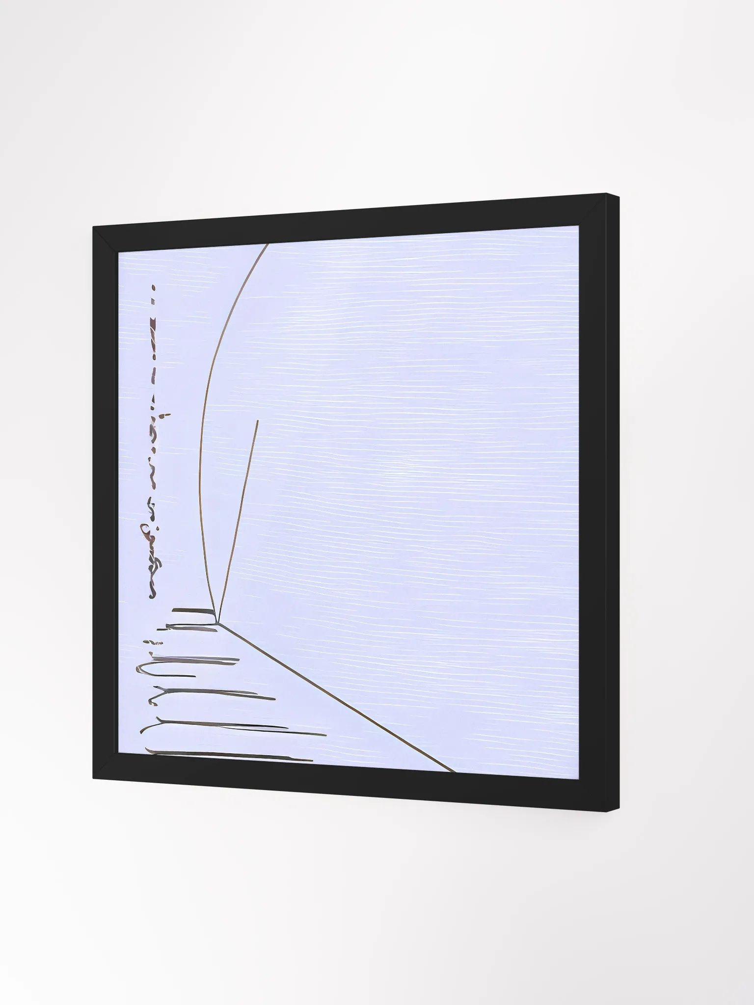 Stealth-Abstract Fusion Framed Art Print product image (2)