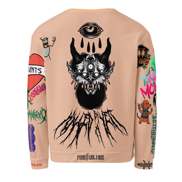Odd Duck Collab Tattoo Sweater product image (2)