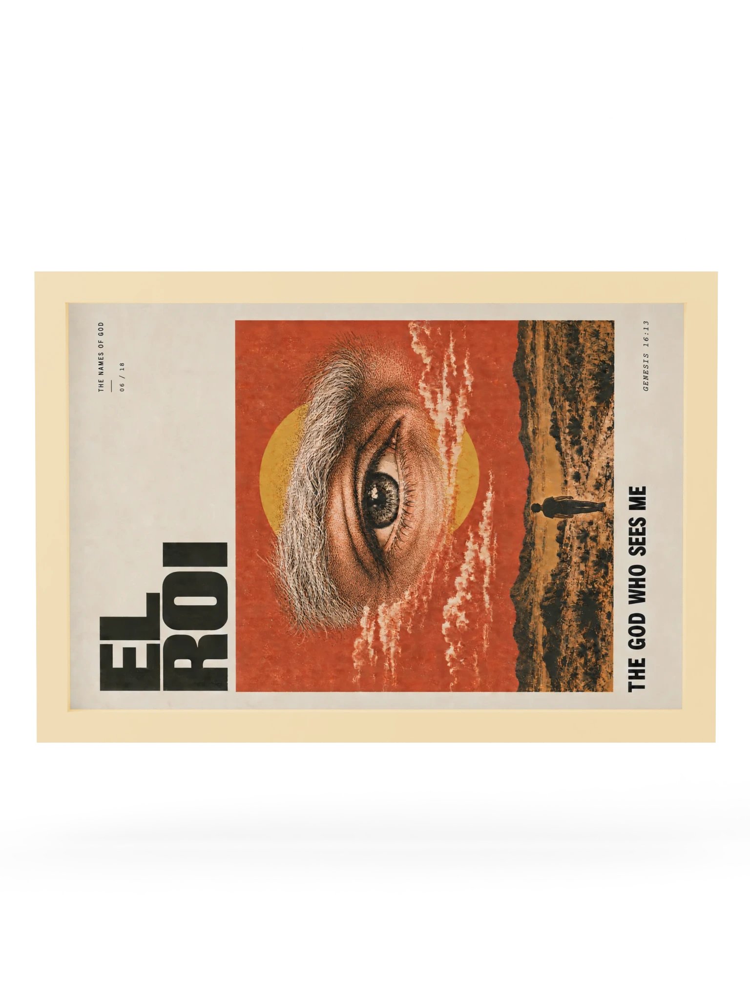 El Roi | Names of God Framed Print product image (11)