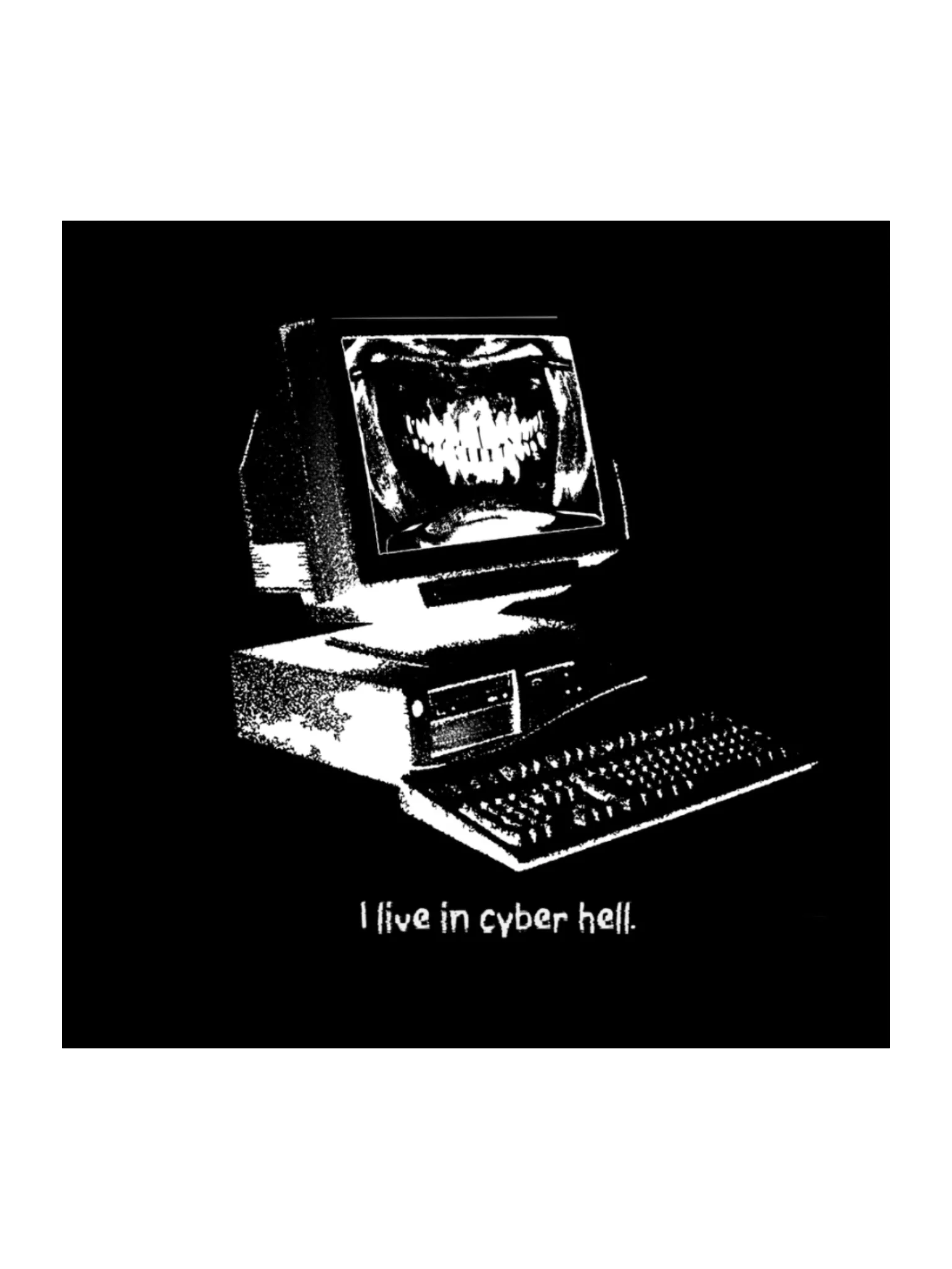 Cyber Hell Sticker product image (1)