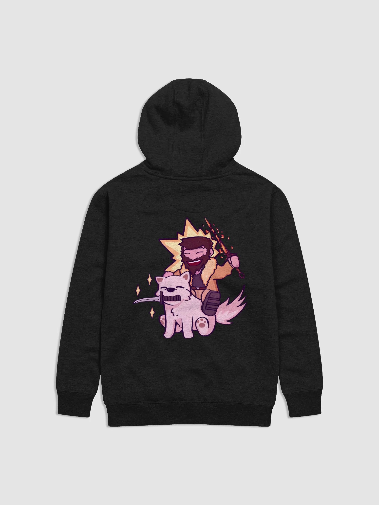 The Great Grey Woof Hoodie product image (1)