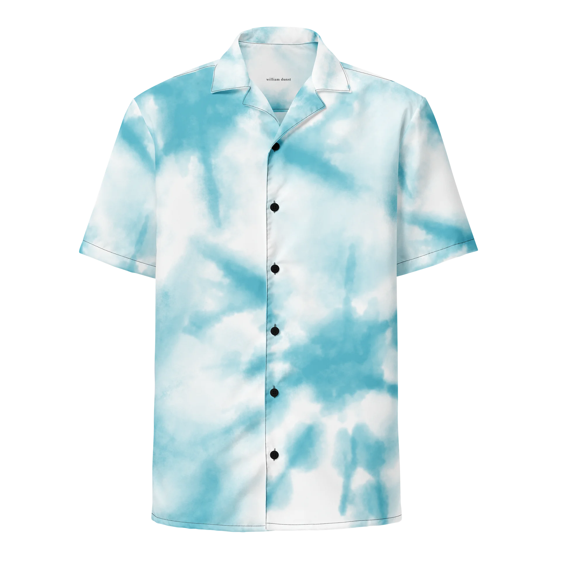 Blue Cloudwave Hawaiian Shirt product image (1)