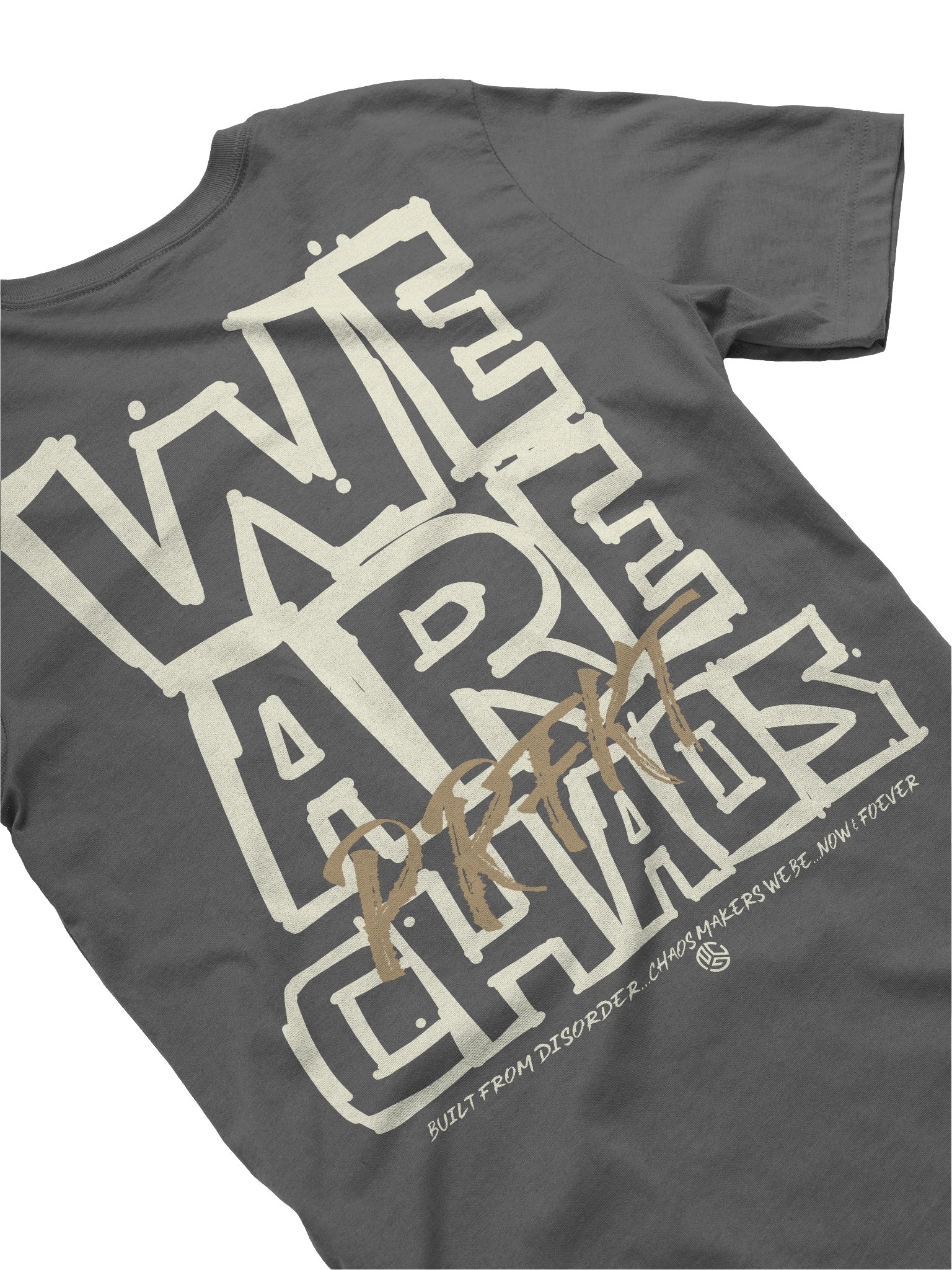 We Are Chaos Tee - Asphalt product image (4)