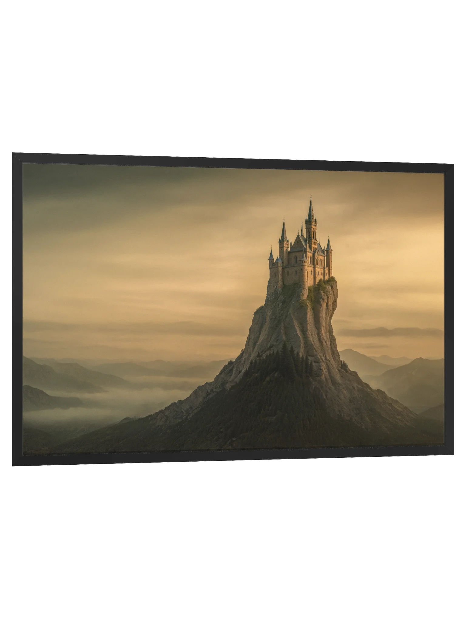 The Horizon Keep – Framed Poster product image (2)