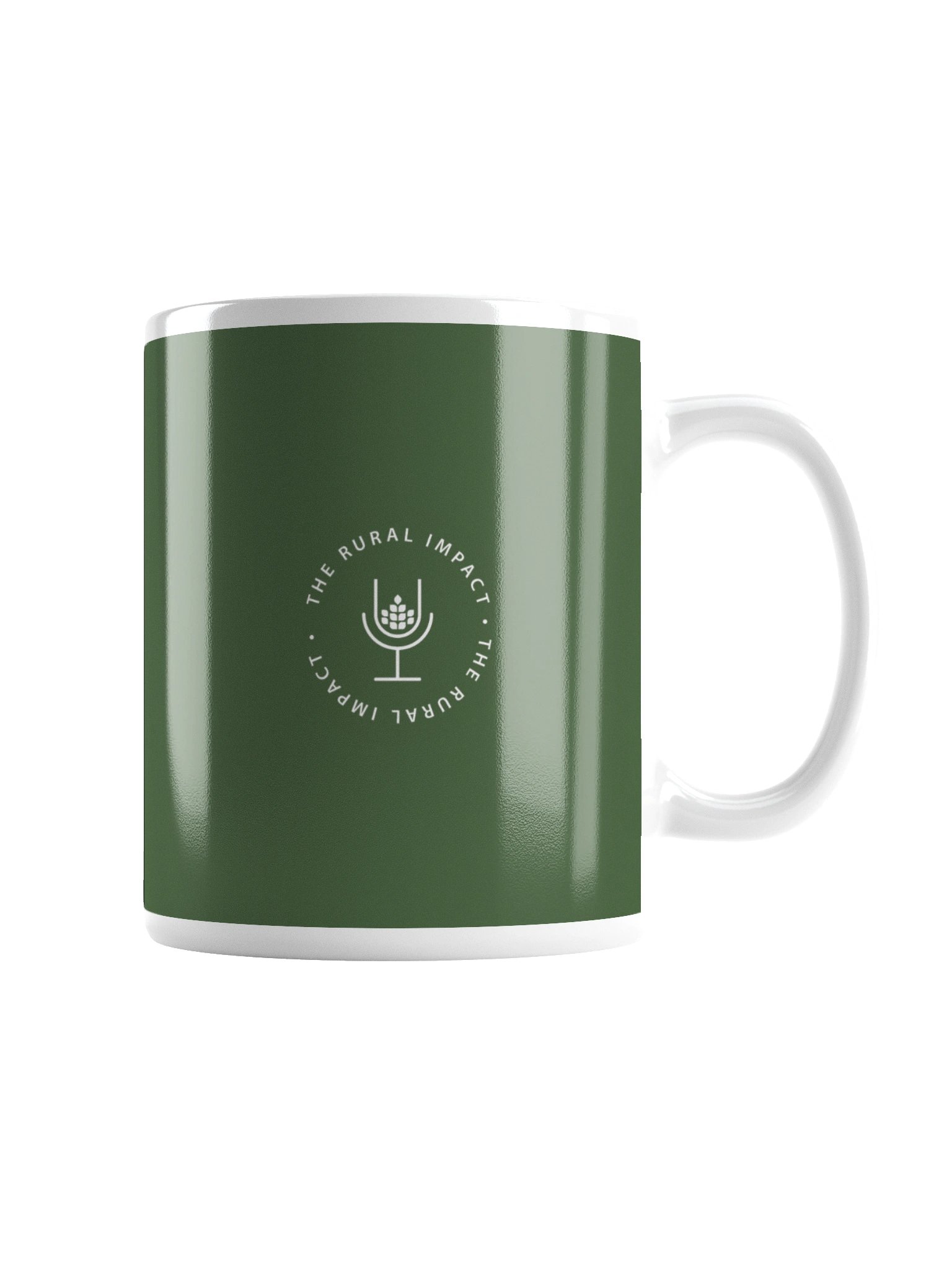 Let's Go! Dark Green Logo Mug product image (4)