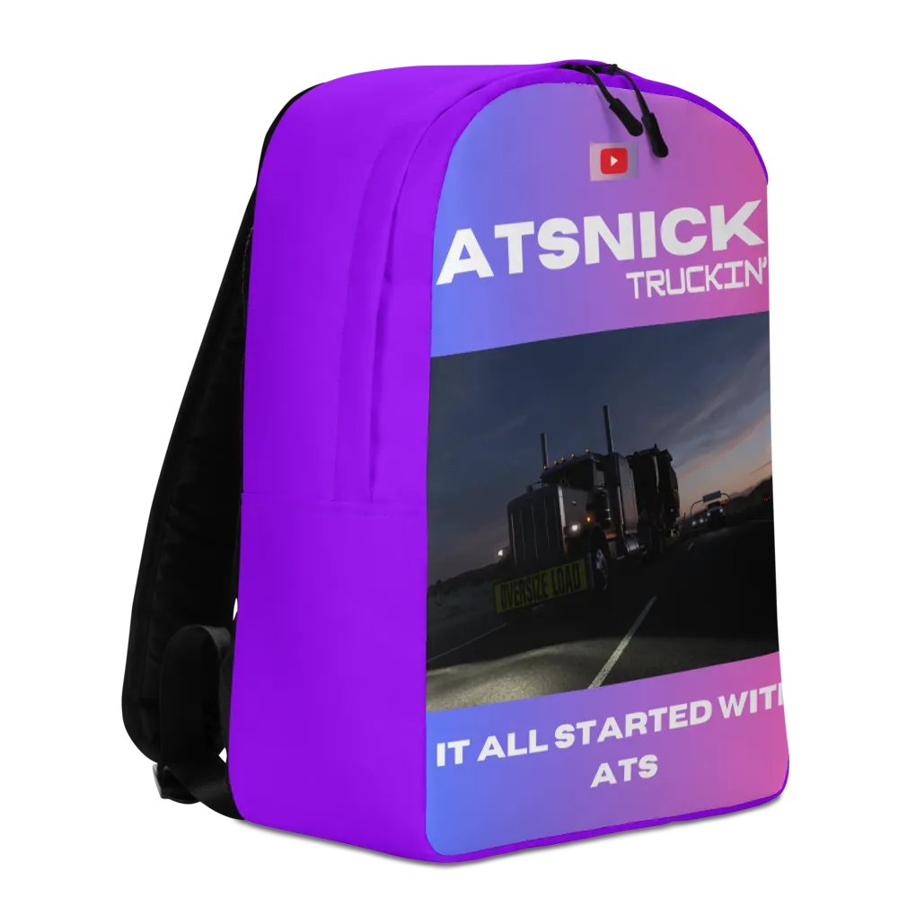 ATSNICK TRUCKIN' All-Over Print Backpack product image (3)