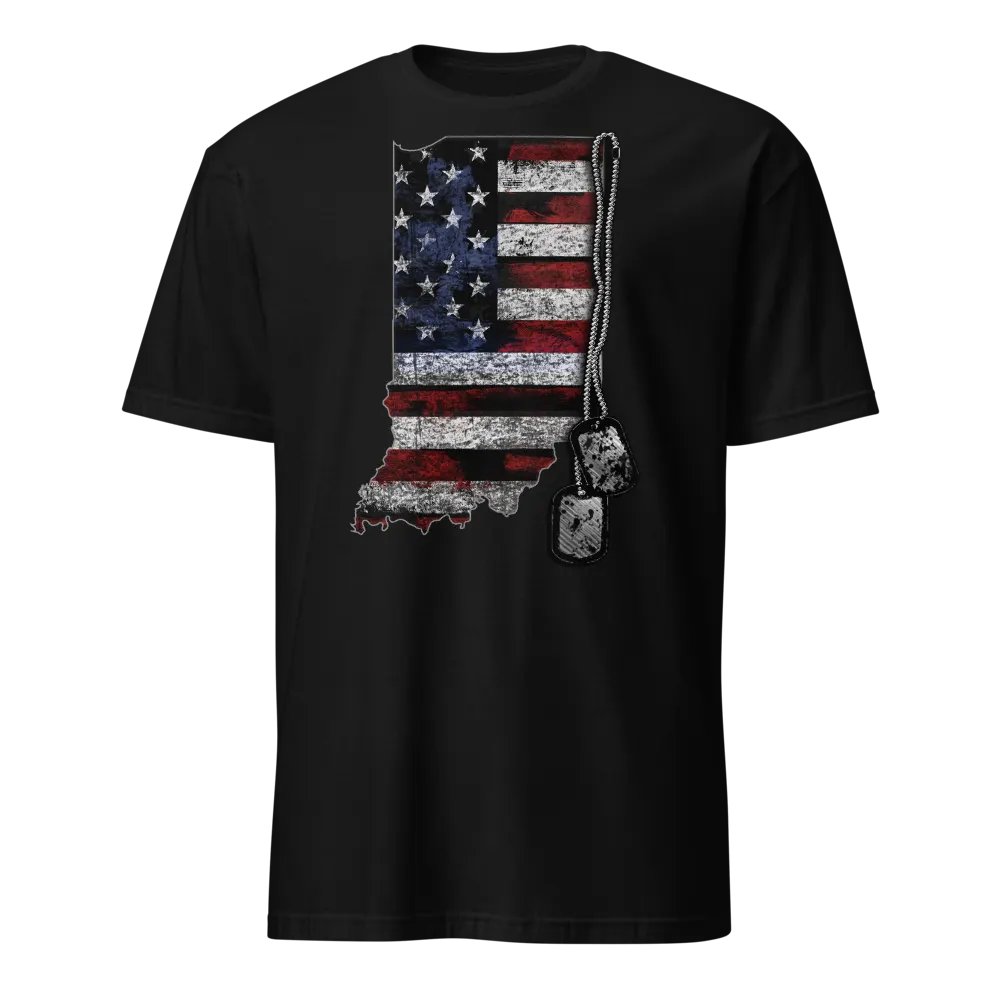 Indiana Veteran Dog Tags product image (1)