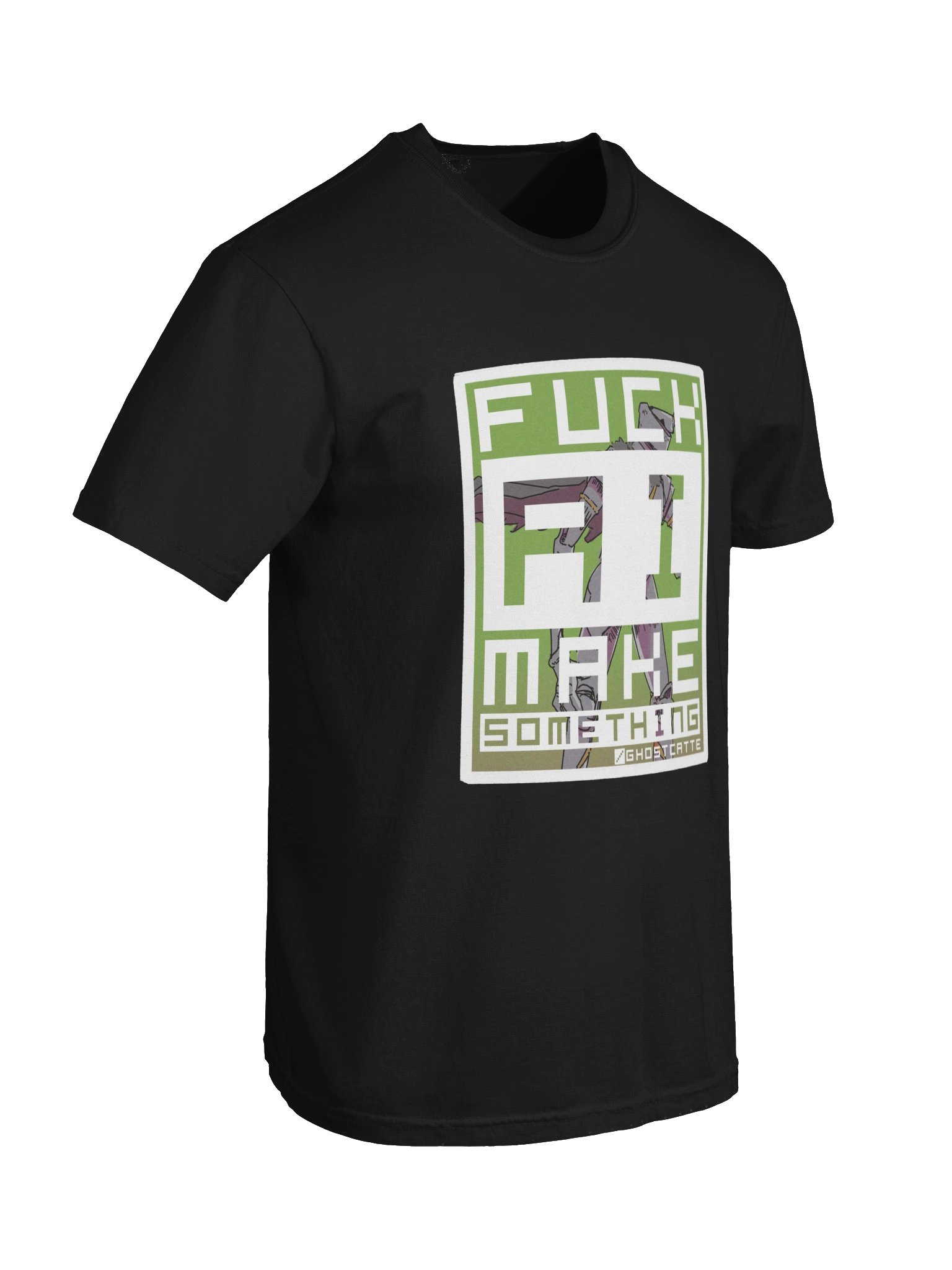 F*ck AI, make something - Comfort Colors Shirt product image (6)