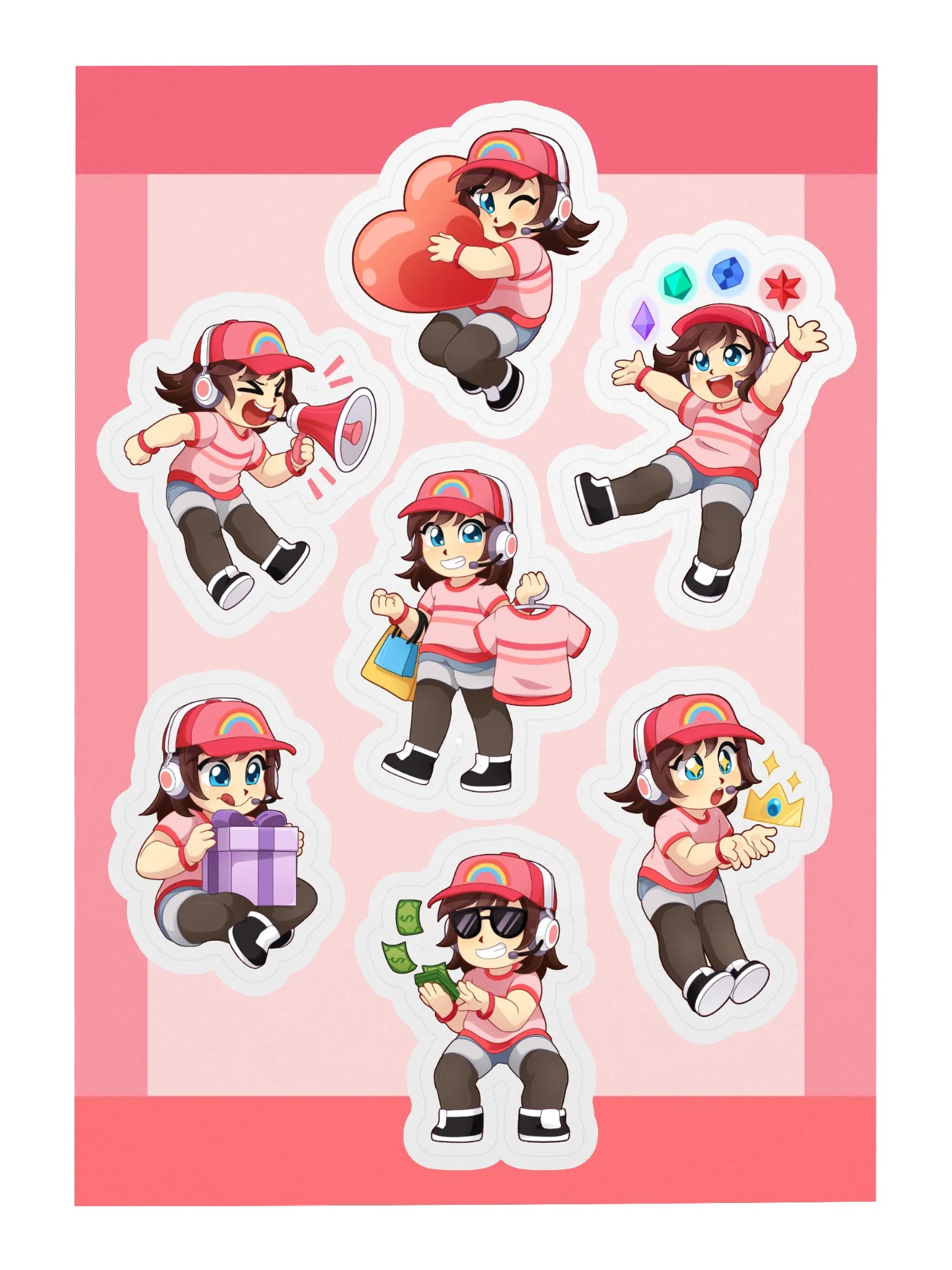 Chibi Sticker Sheet product image (3)