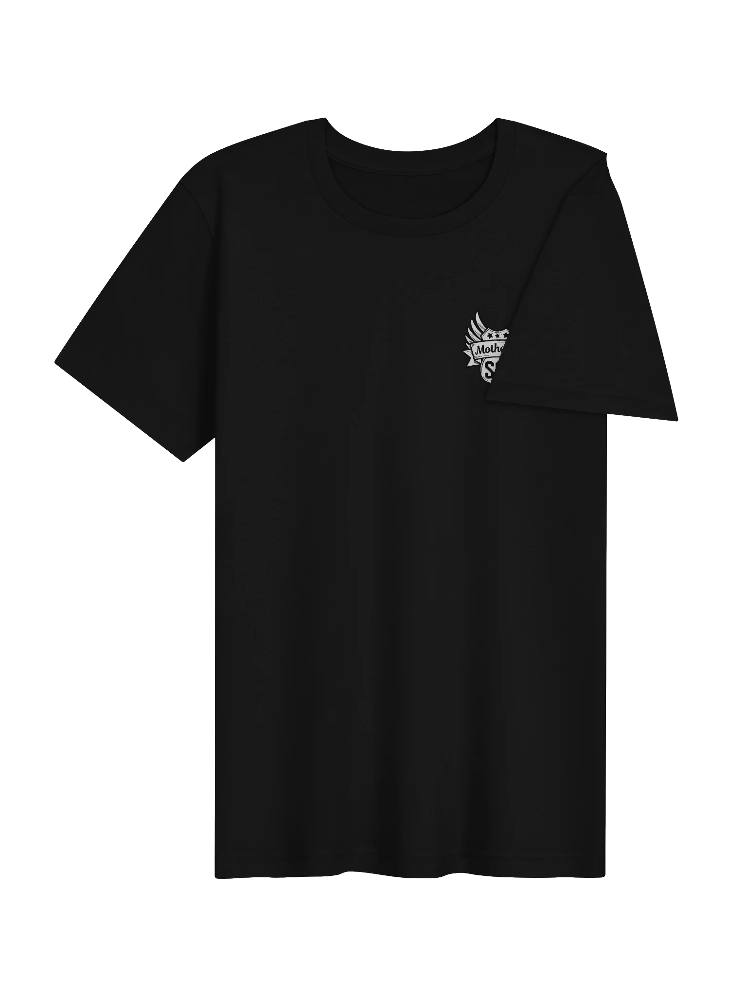 Logo T- Black Shirt w/ white logo product image (4)