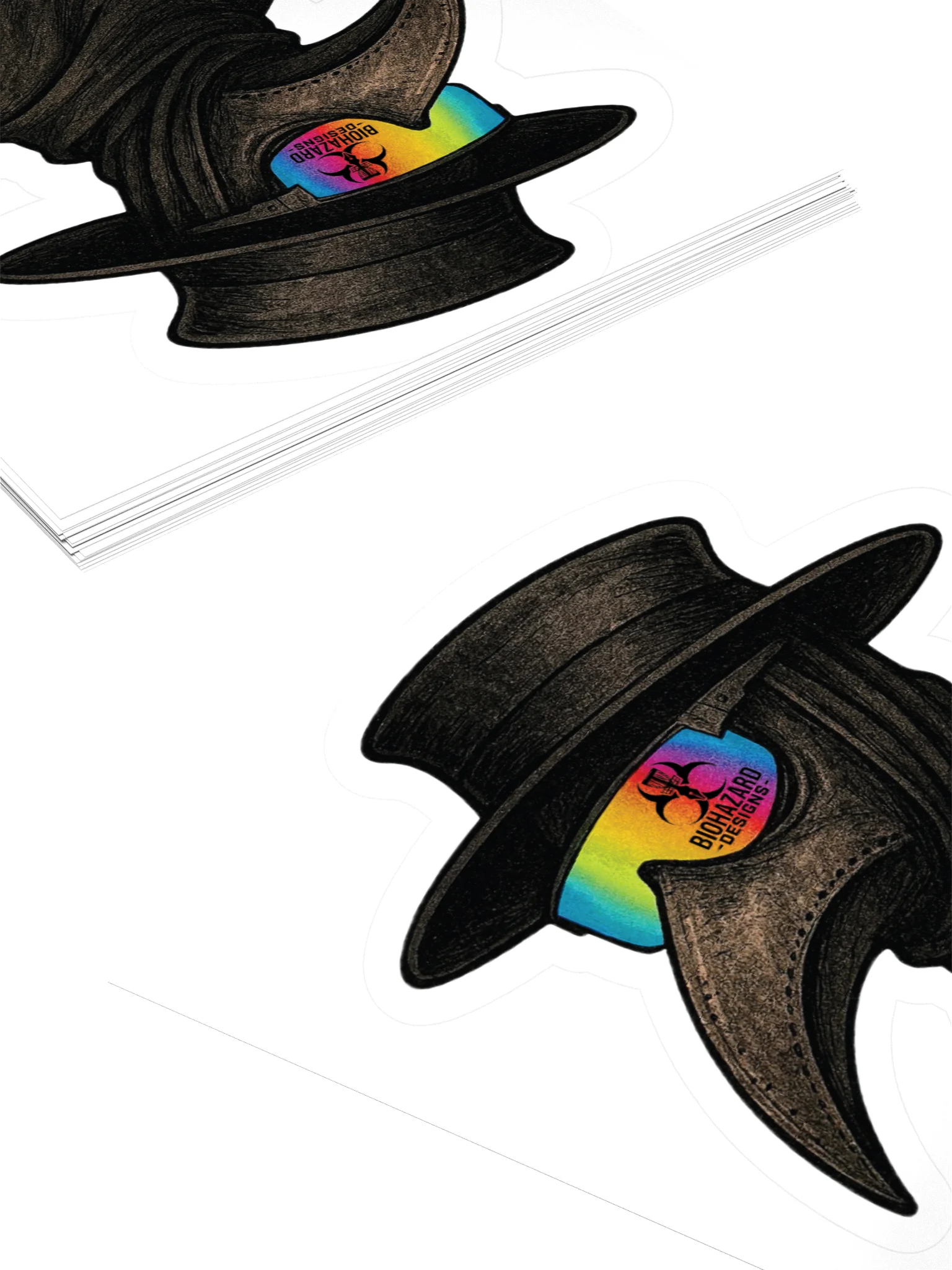 Plague Vibes Kiss Cut Stickers product image (10)