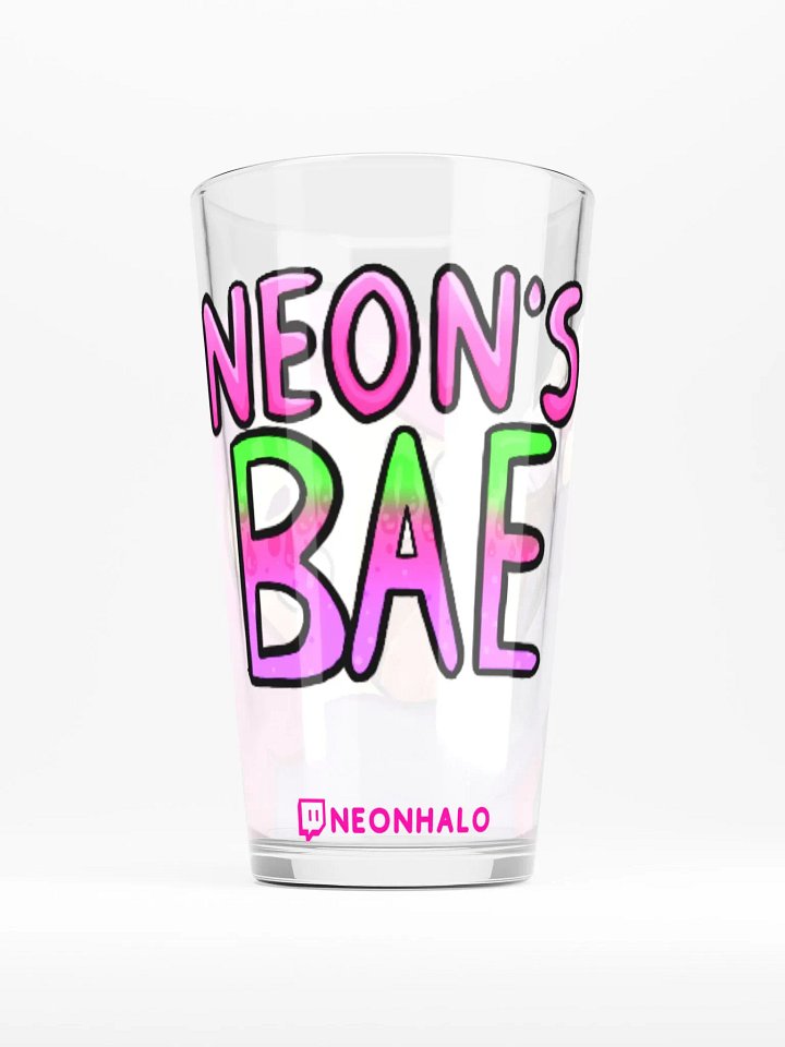 Neon's Bae Chug Pint Glass product image (2)