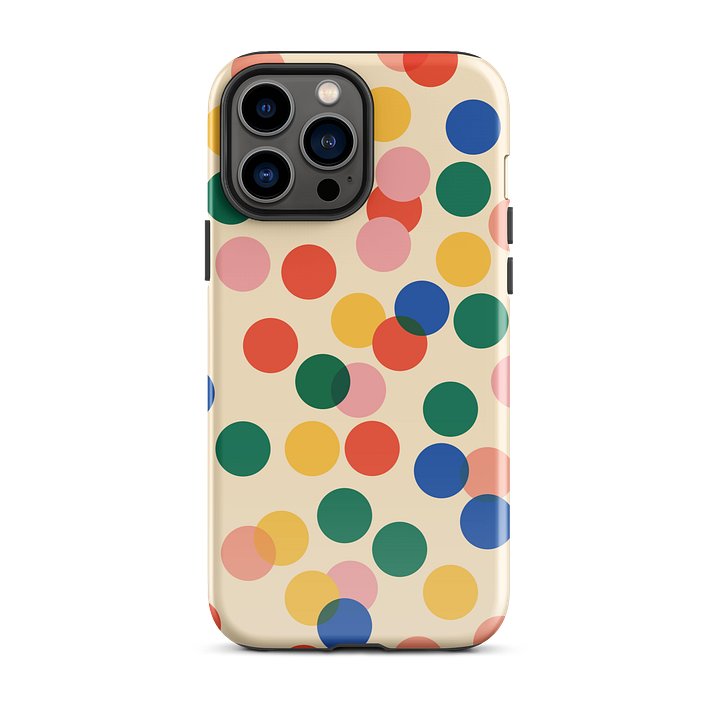 Macro Confetti iPhone Case product image (1)