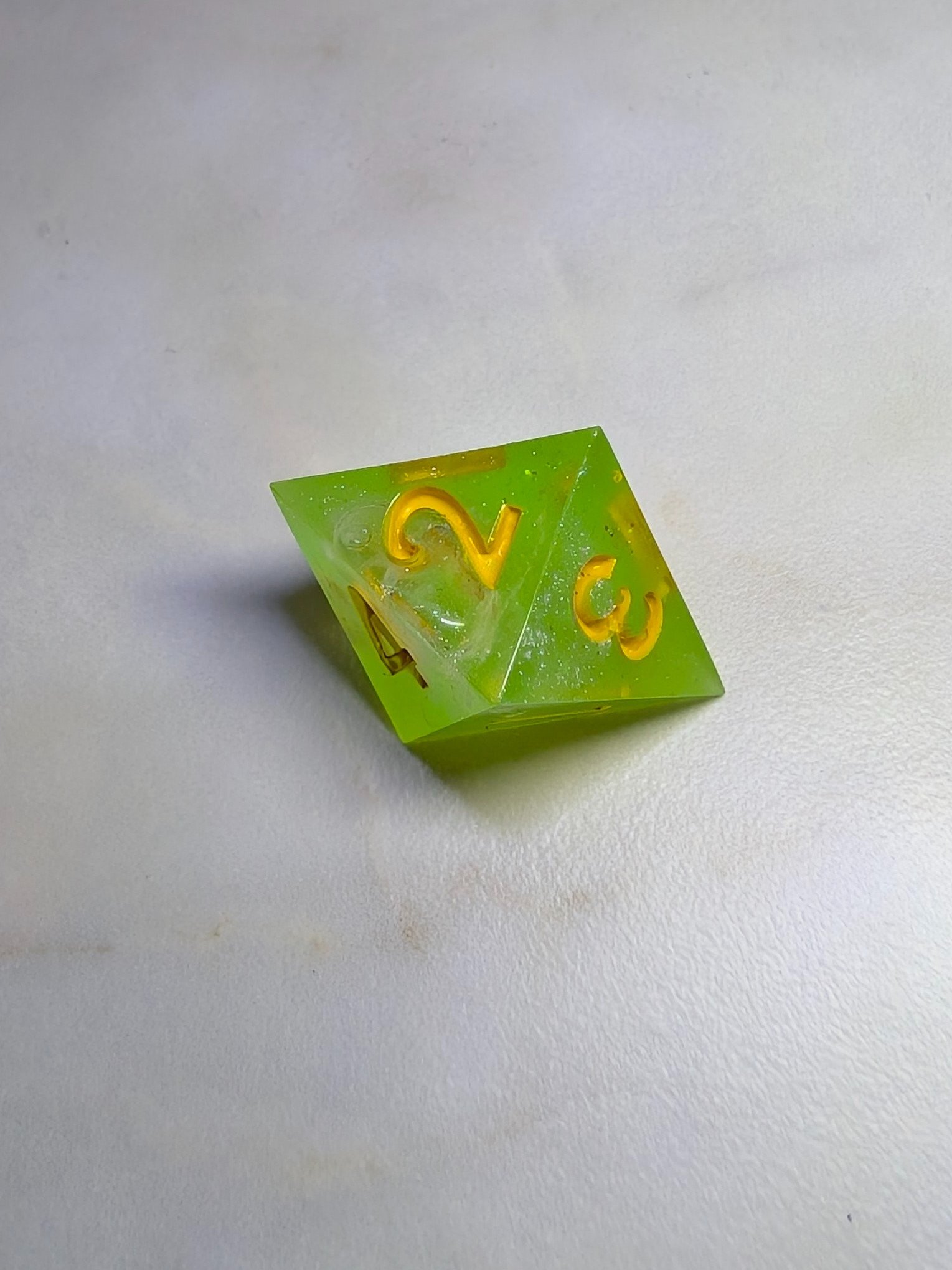 Toxic Tonic (Glow In the Dark): 7 Piece Dice Set - B Grade product image (4)