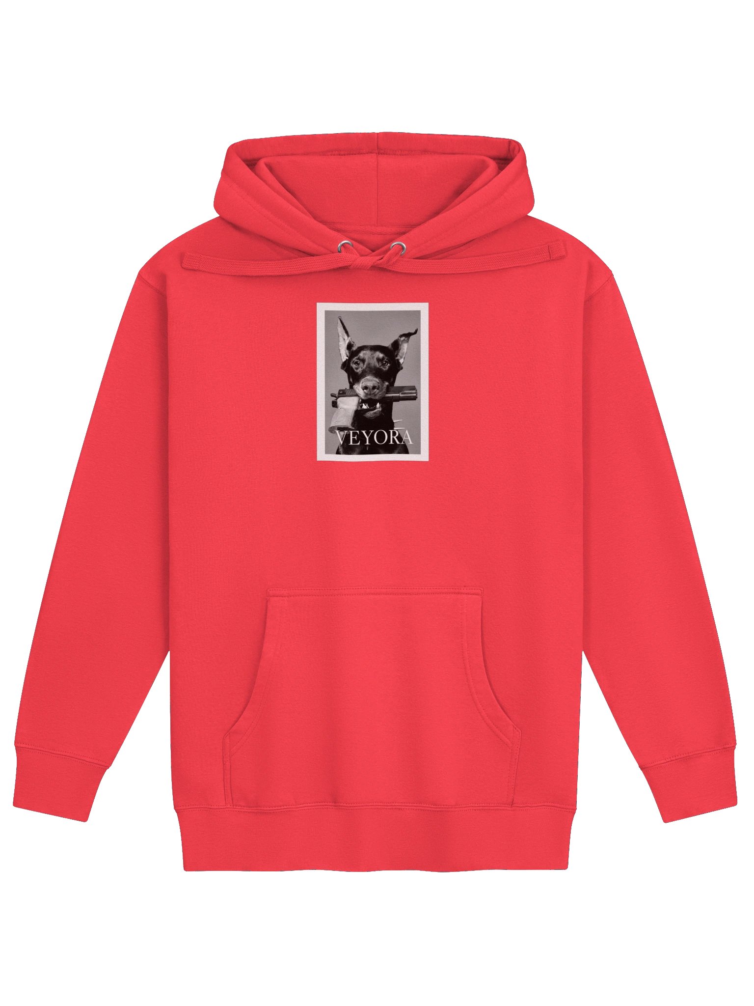 VEYORA Dog Gun Graphic Hoodie product image (1)