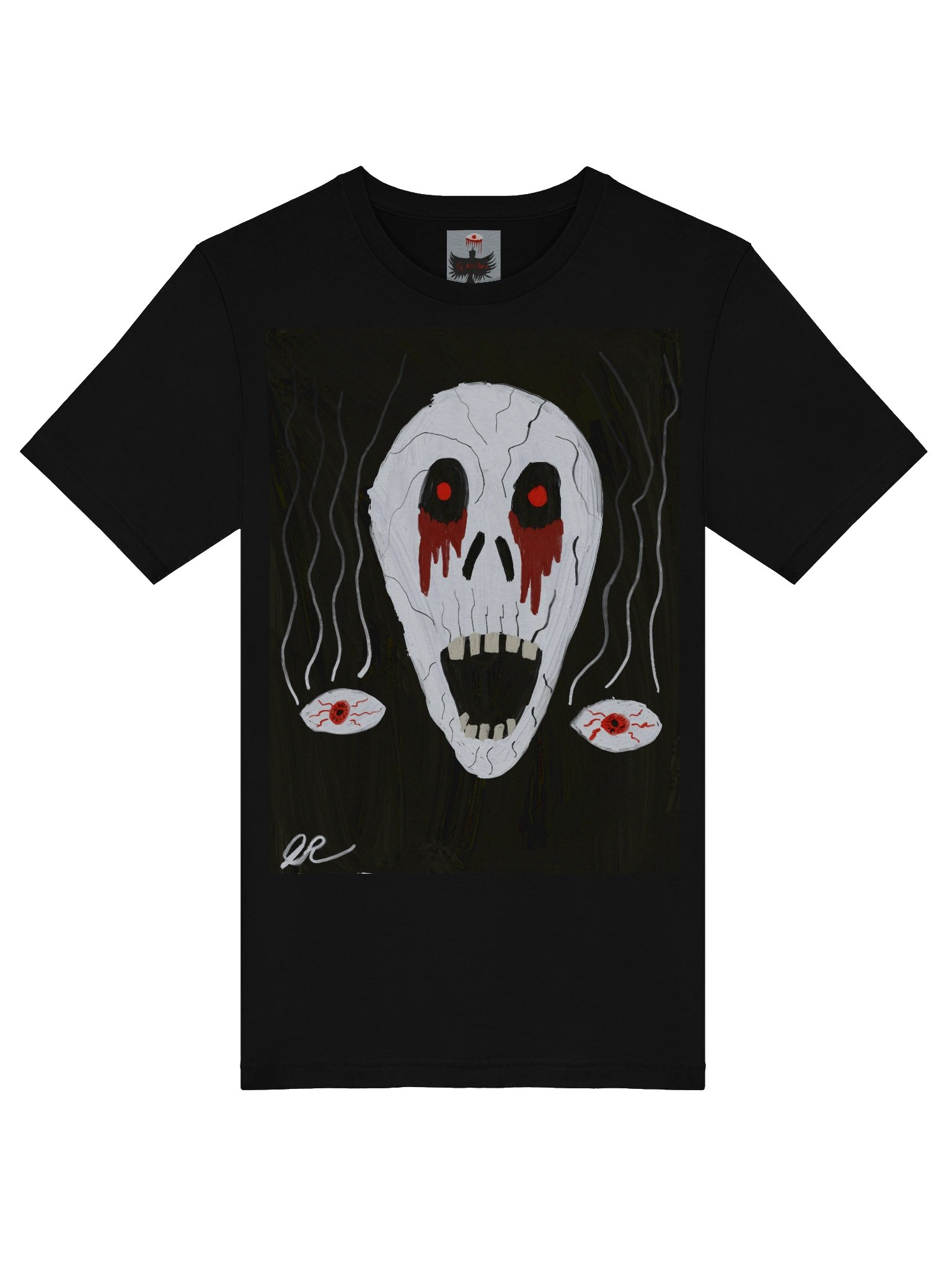 Blood-Eyed Skull Graphic Tee — Bella+Canvas Supersoft product image (5)