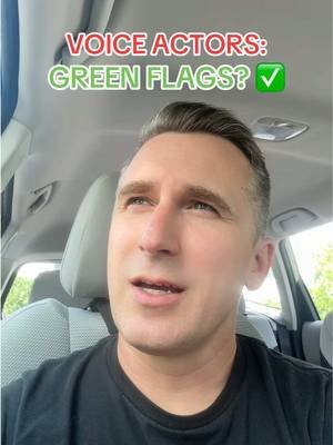 What are the Green Flags for VO auditions and workshops? #voiceacting #voiceover #vo #voiceactor #animation 