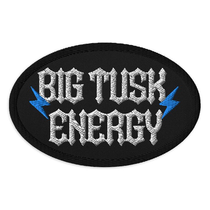 BTE Lightning Bolt Patch - Oval product image (1)