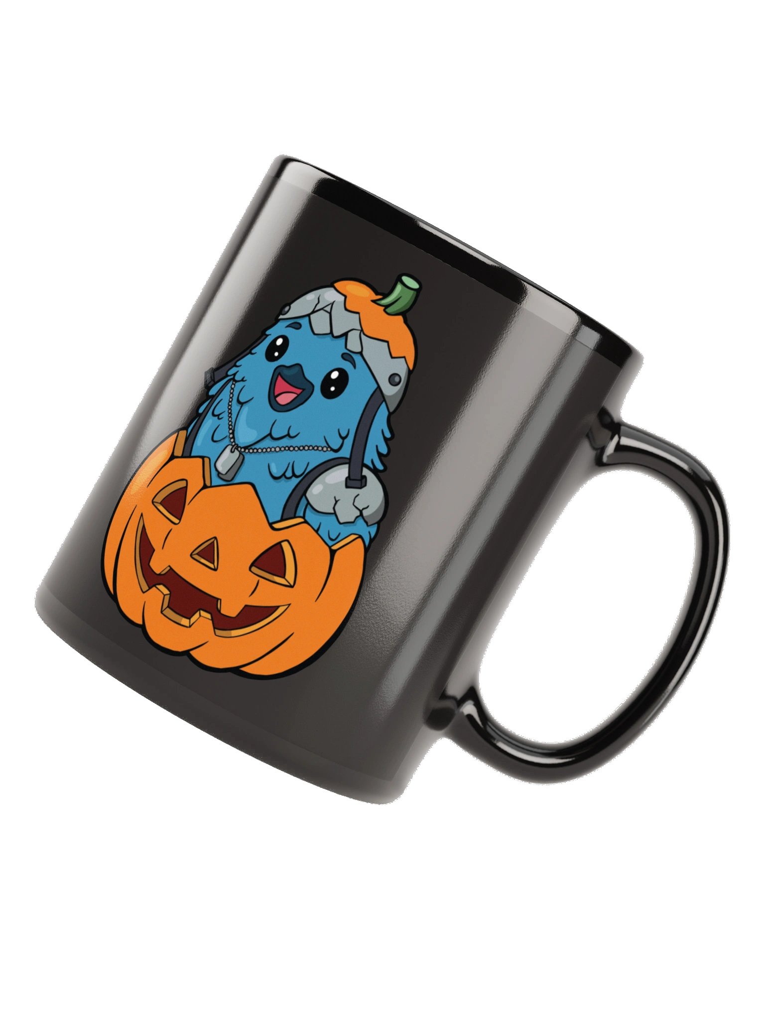 Battle Chicken Jack O Lantern Mug product image (11)