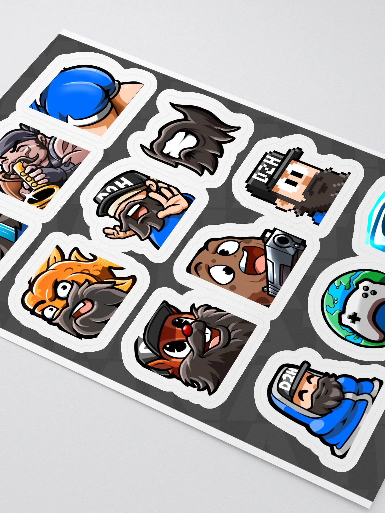 Emote Sticker Sheet. Set 2 product image (3)