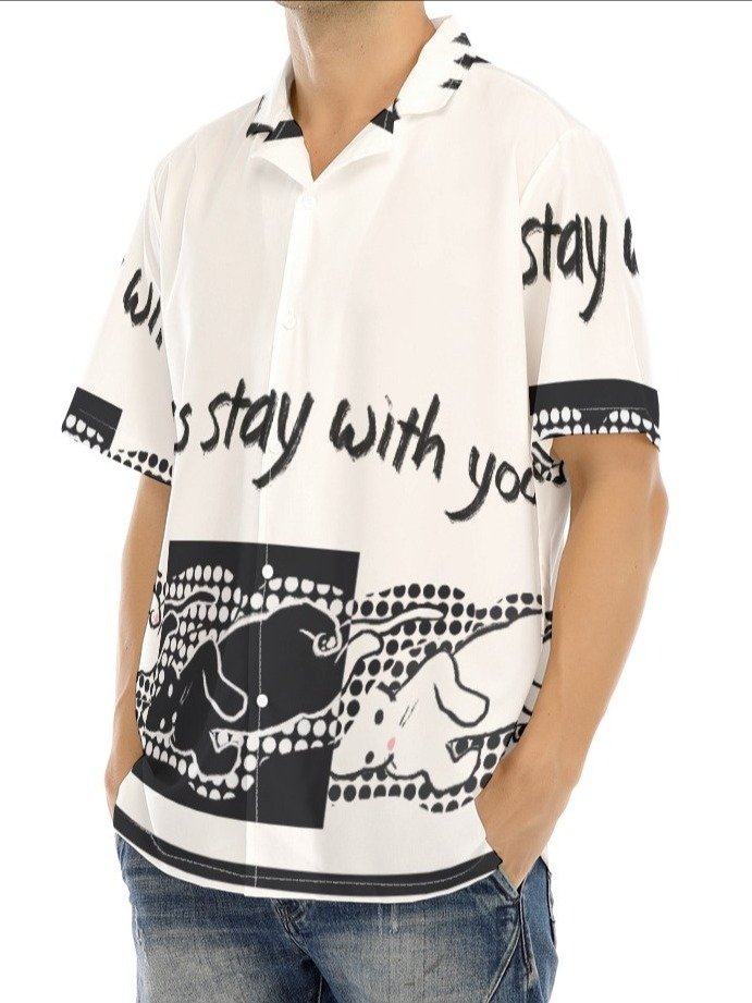 Stay With You Graphic Cuban Shirt product image (3)