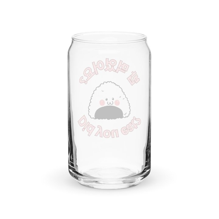 Kawaii Korean Rice Ball Can Glass product image (2)