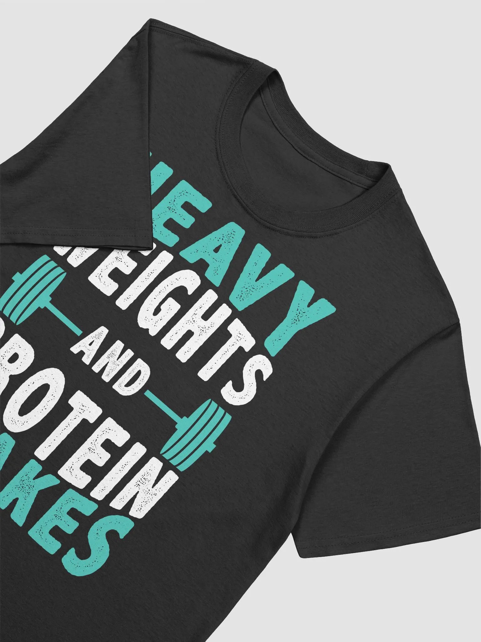 Heavy Weights & Protein Shakes Graphic Tee product image (3)