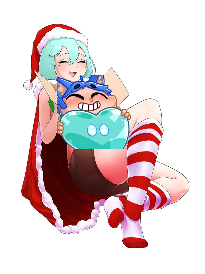 LIMITED STOCK - Selphie's Reversable X(XX)mas Keychain 2024 product image (2)